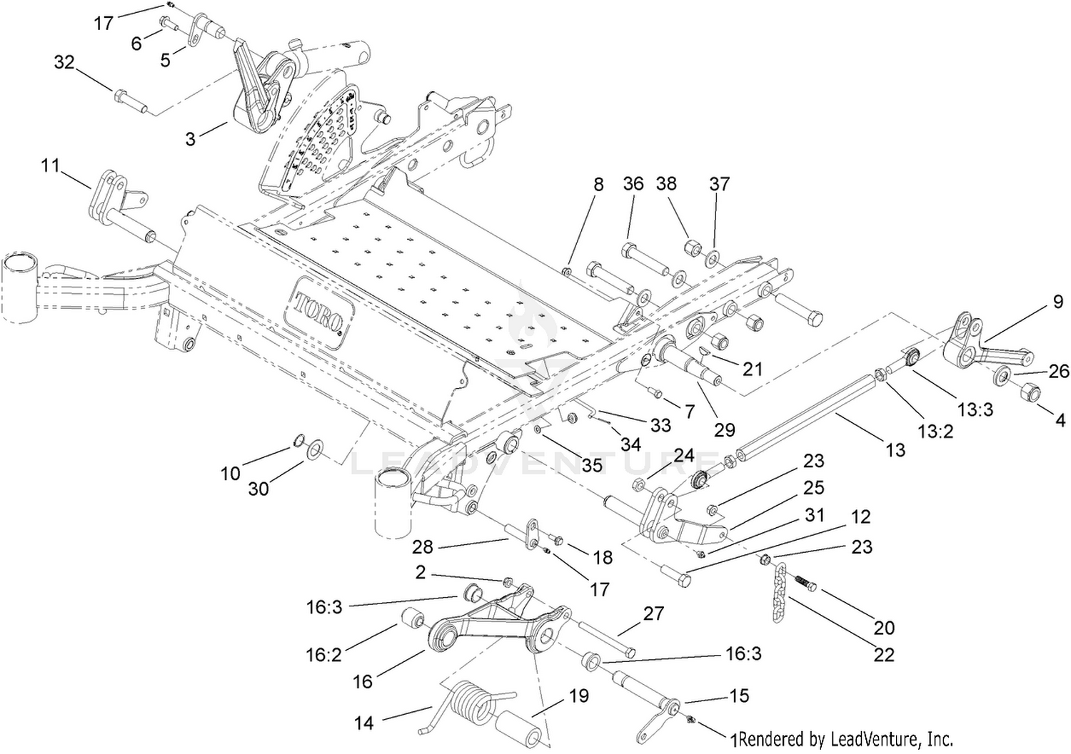 Deck Linkage Assembly