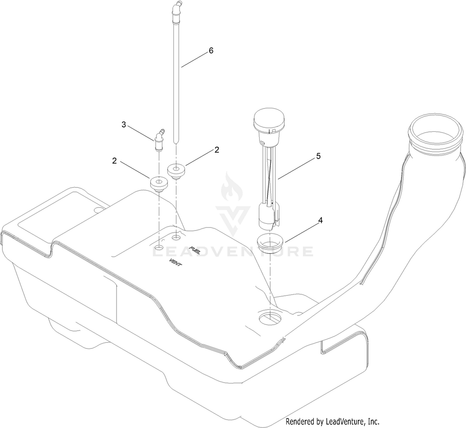 Fuel Tank Assembly No. 144-5303