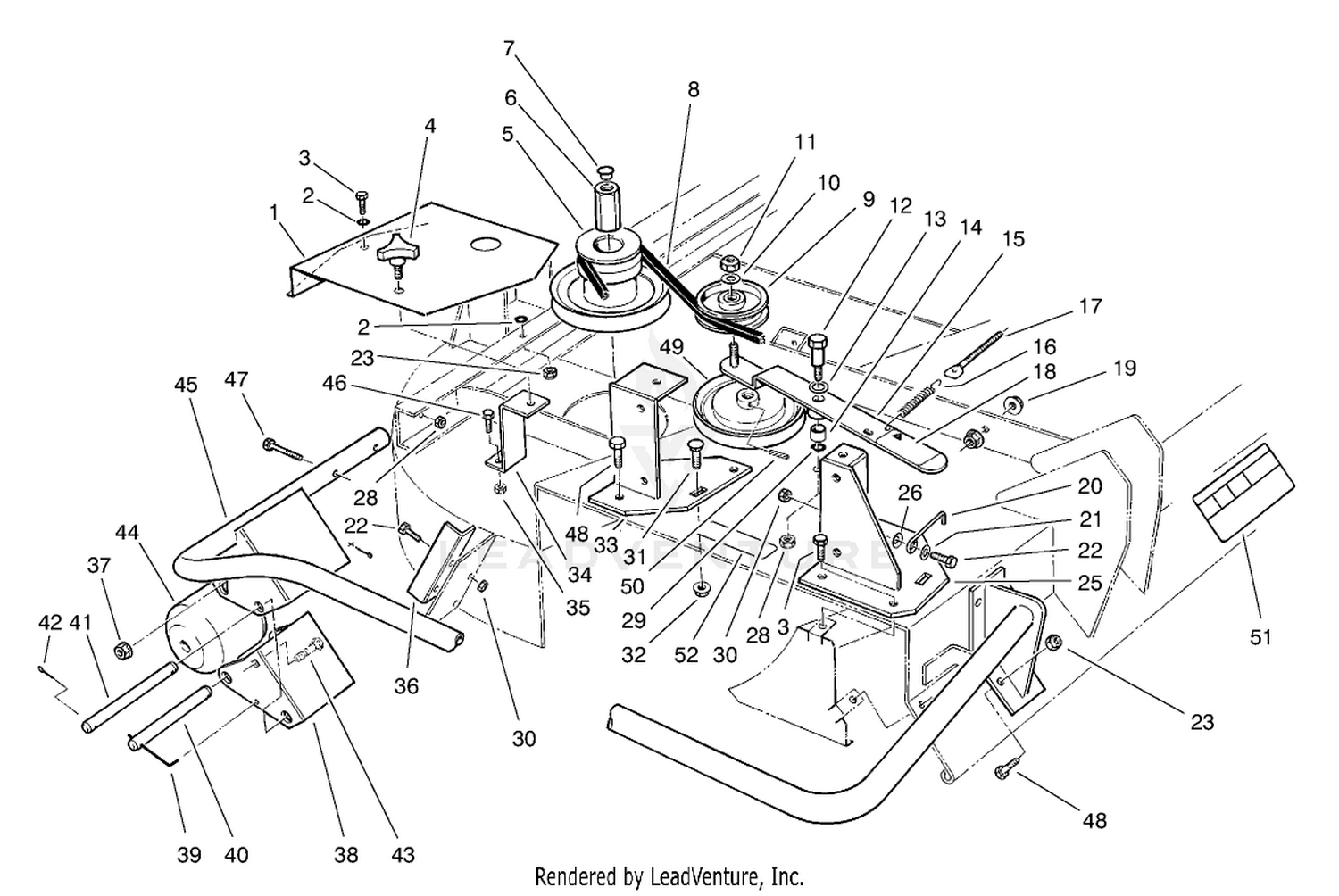 Pulley  Bumper Assembly