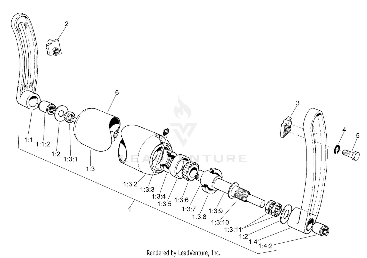 Roller and Bracket Assembly
