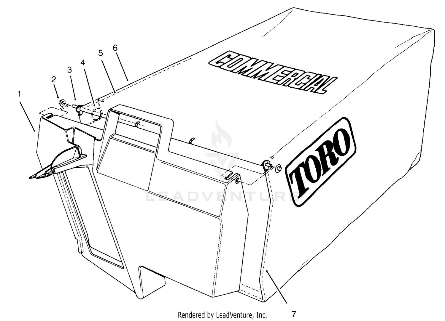Grass Bag Assembly No. 11-5609