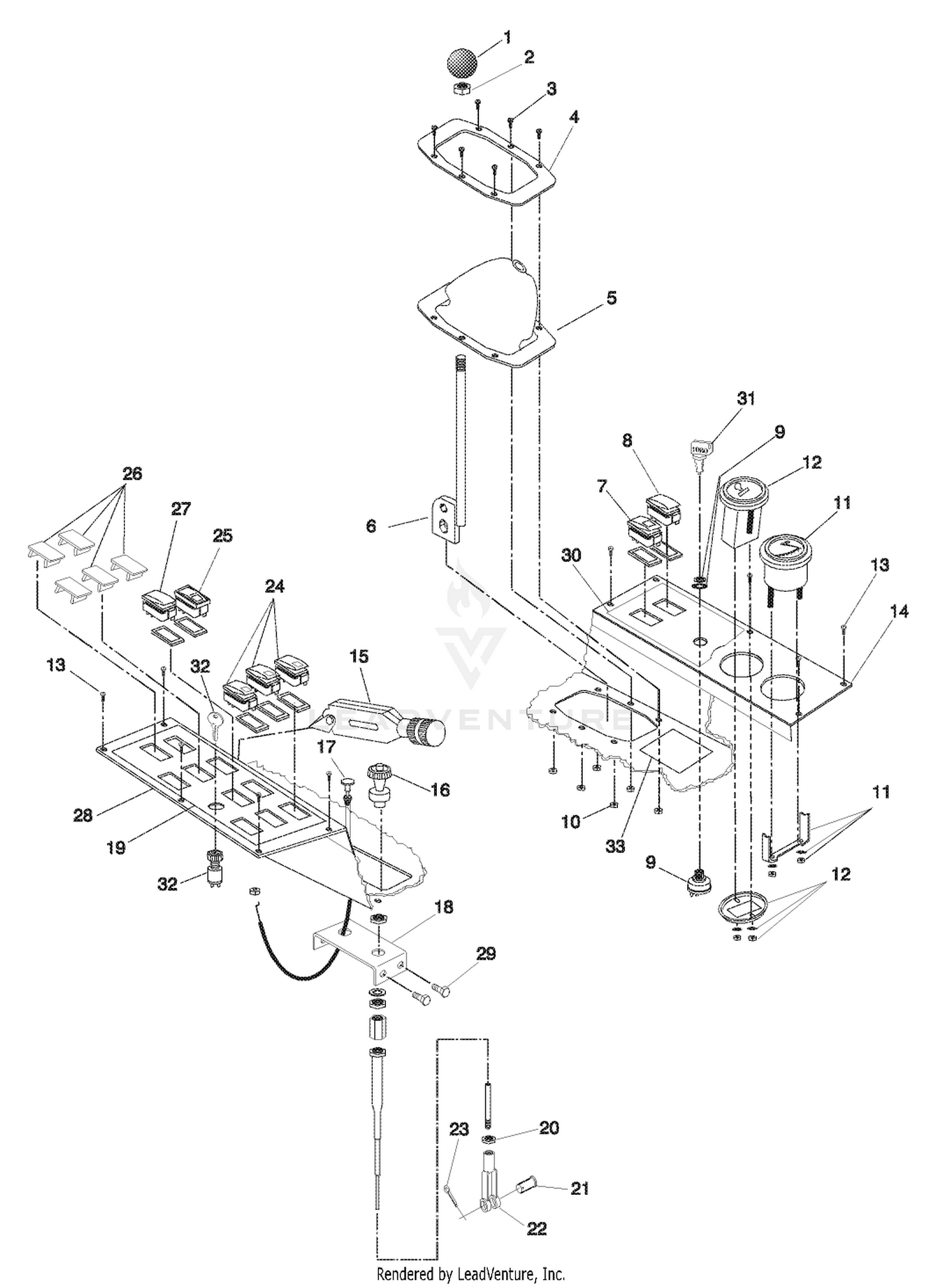 CONTROL PANEL ASM