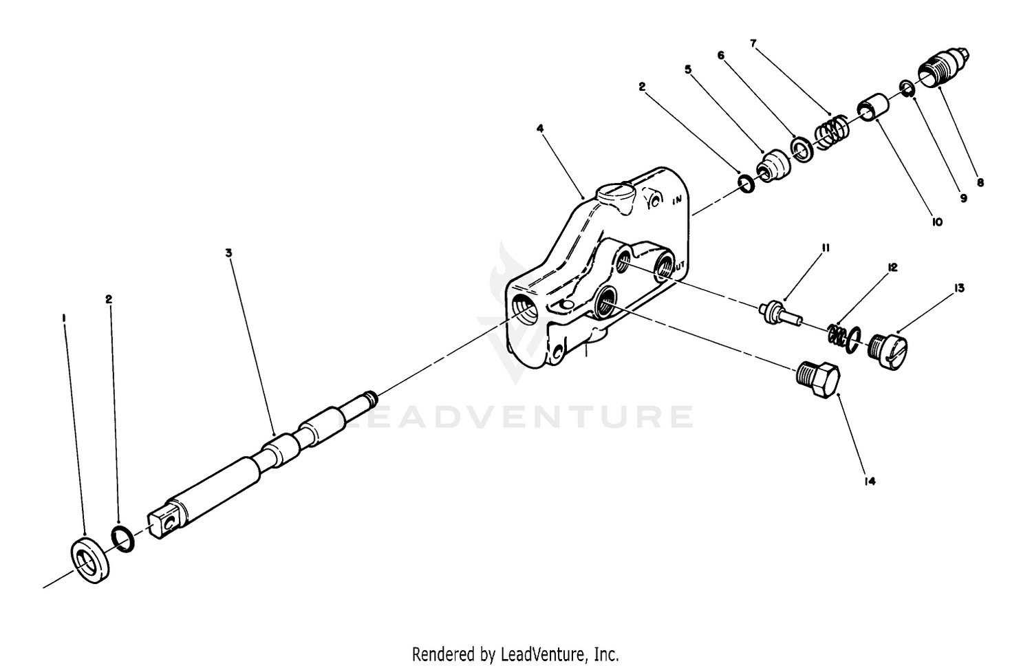 Lift Valve Assembly No. 63-7960