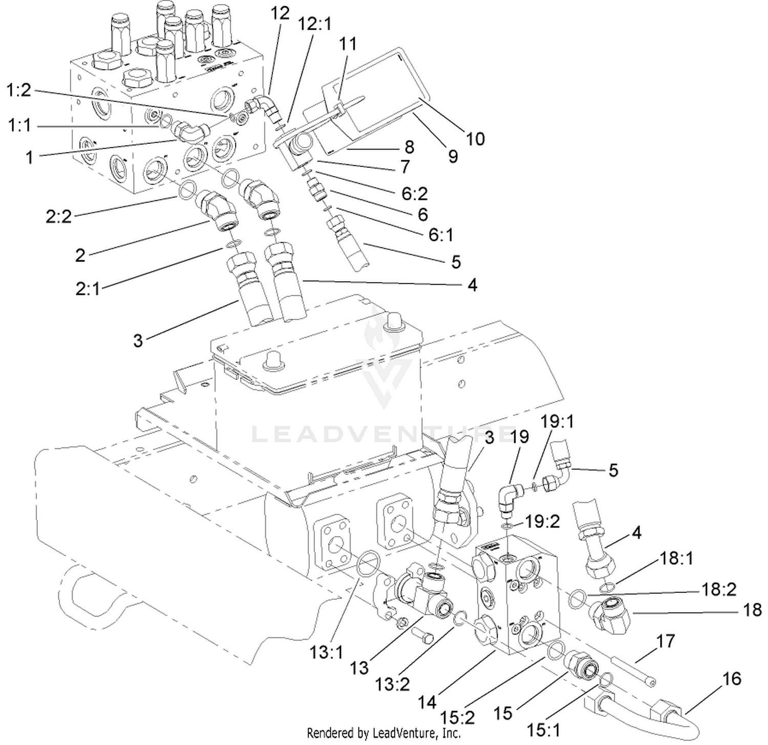 Flow Combining Kit Assembly
