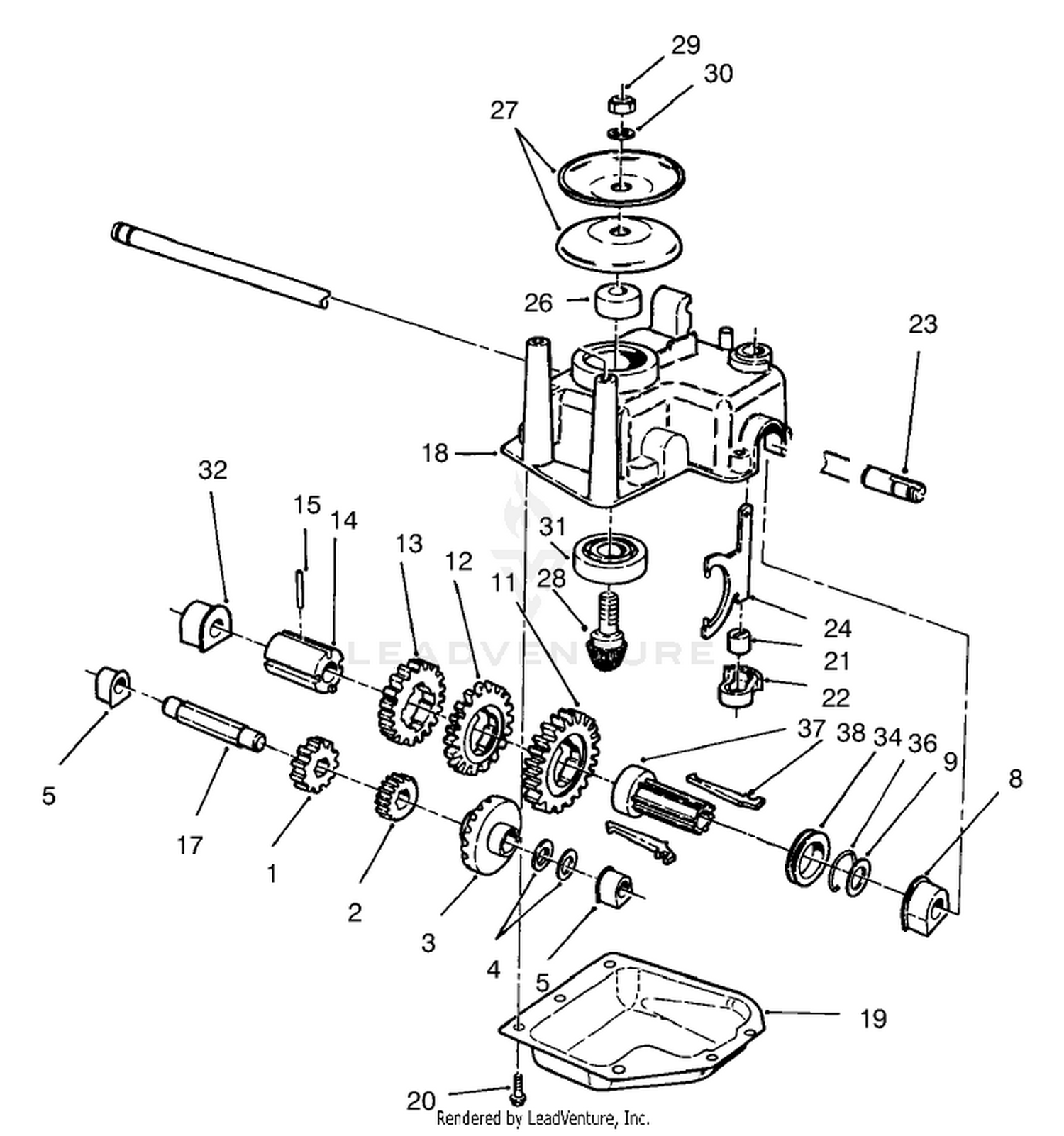 Gear Case Assembly