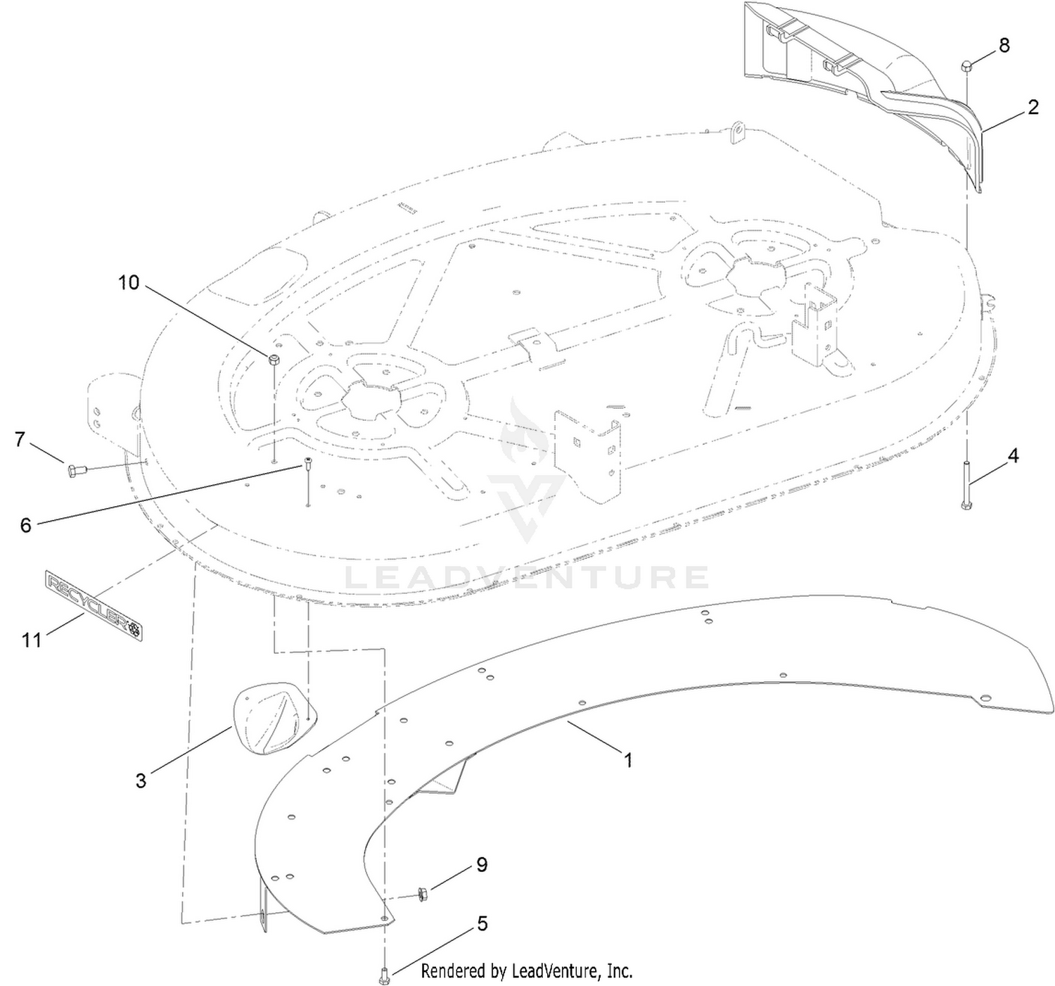 Baffle and Cover Assembly