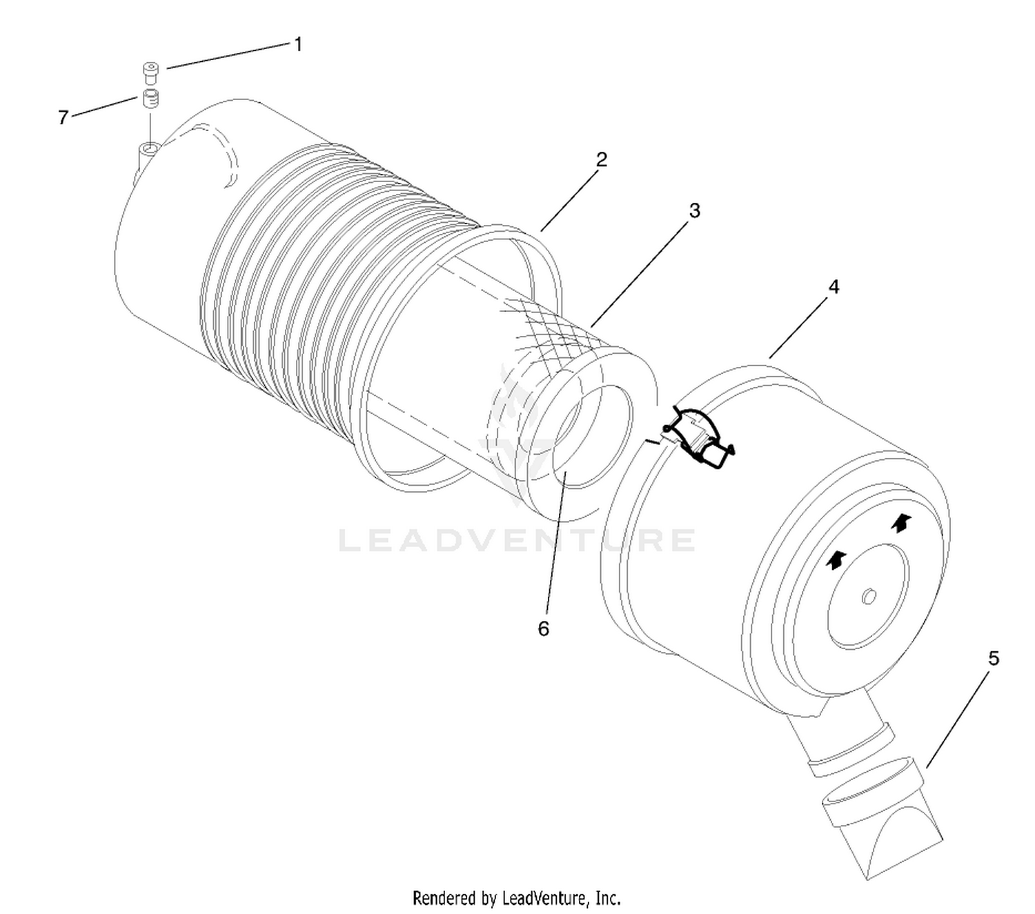 Air Cleaner Assembly No. 93-7485
