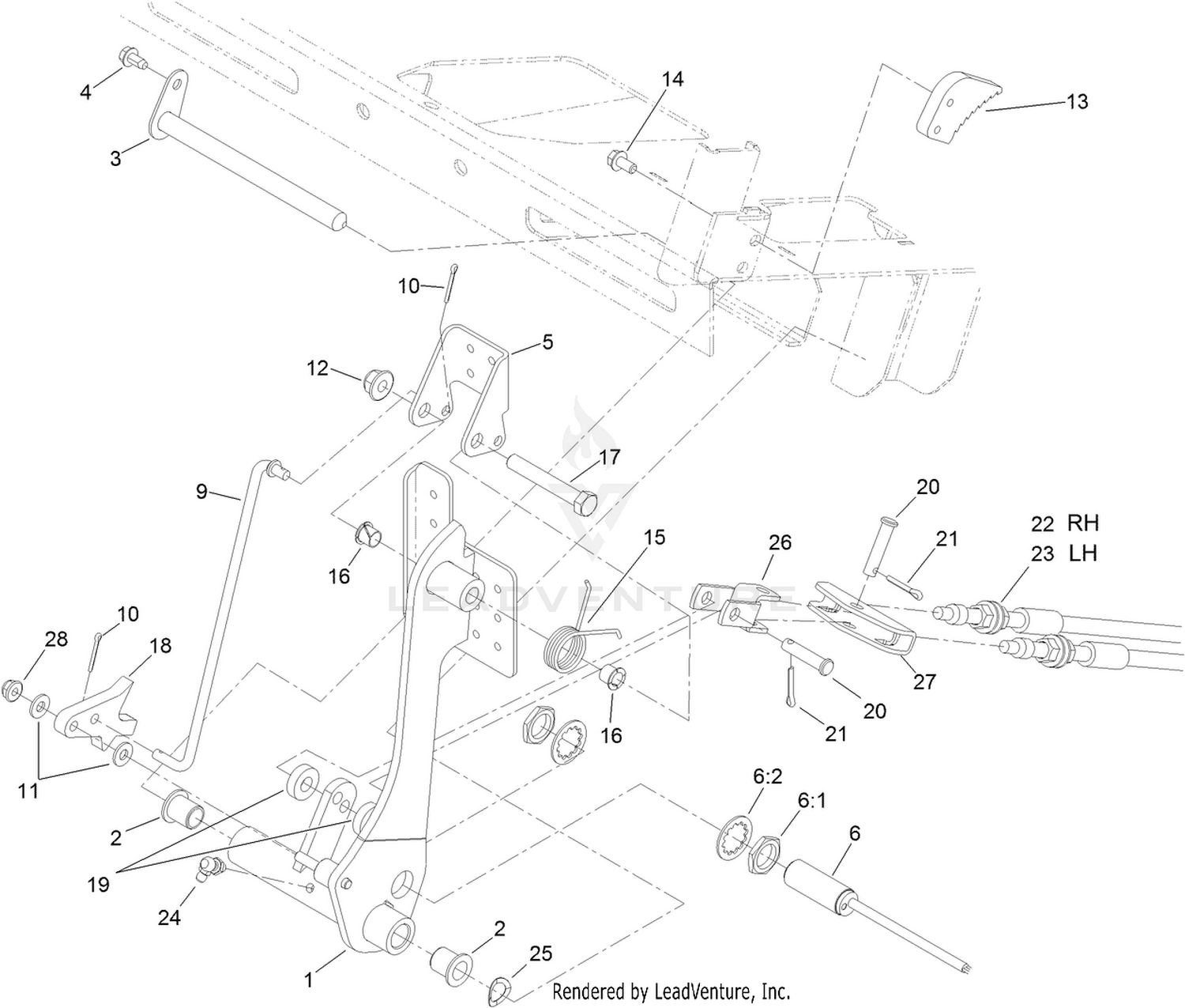 Brake Pedal Assembly