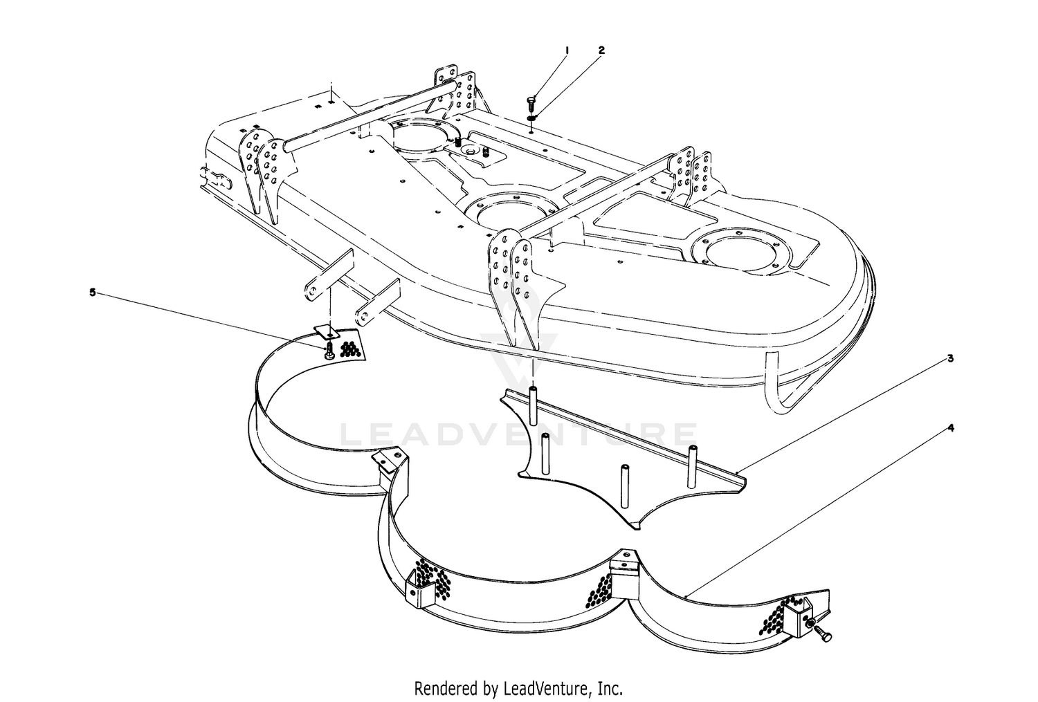 Mulcher Kit Model No. 30700 (optional)