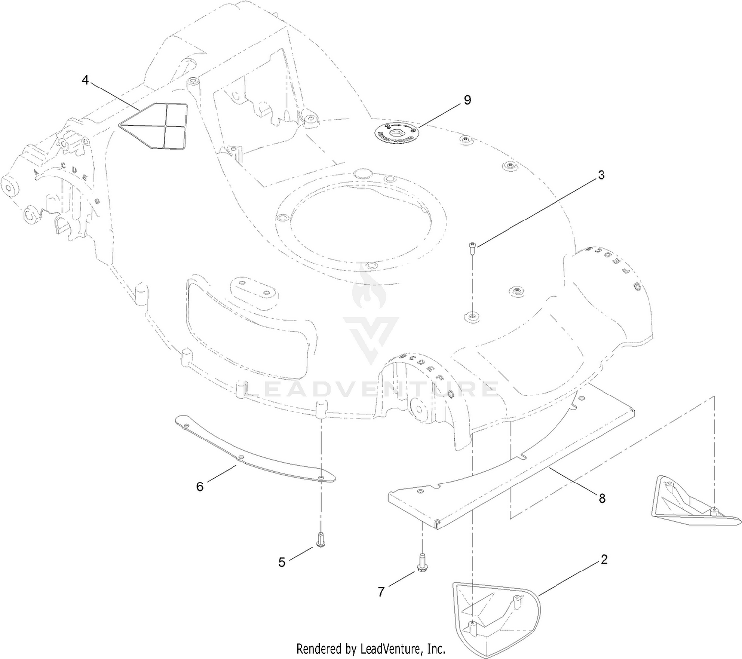 Housing Assembly No. 115-2855