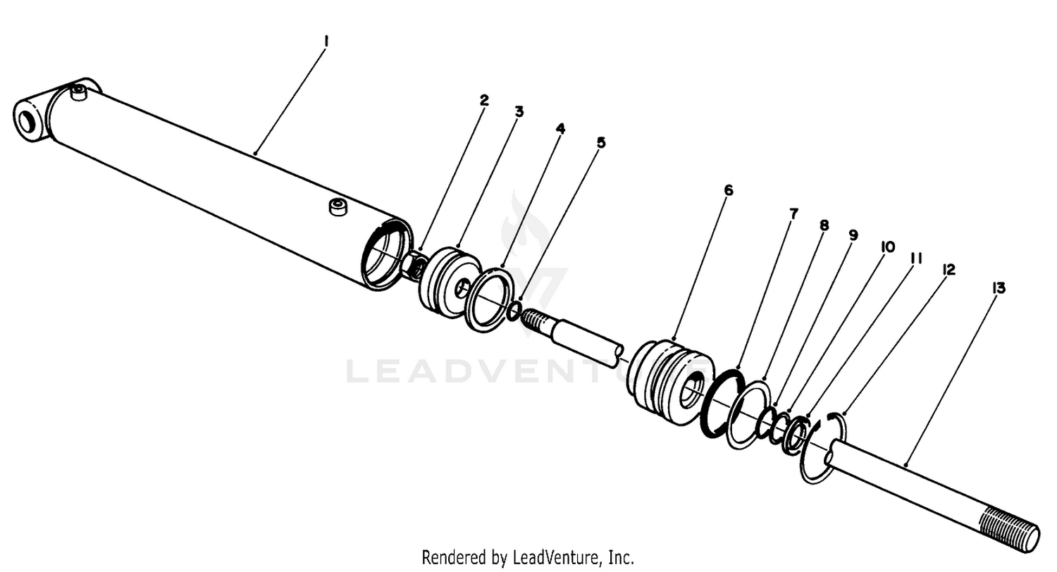 Hydraulic Lift Cylinder No. 540150