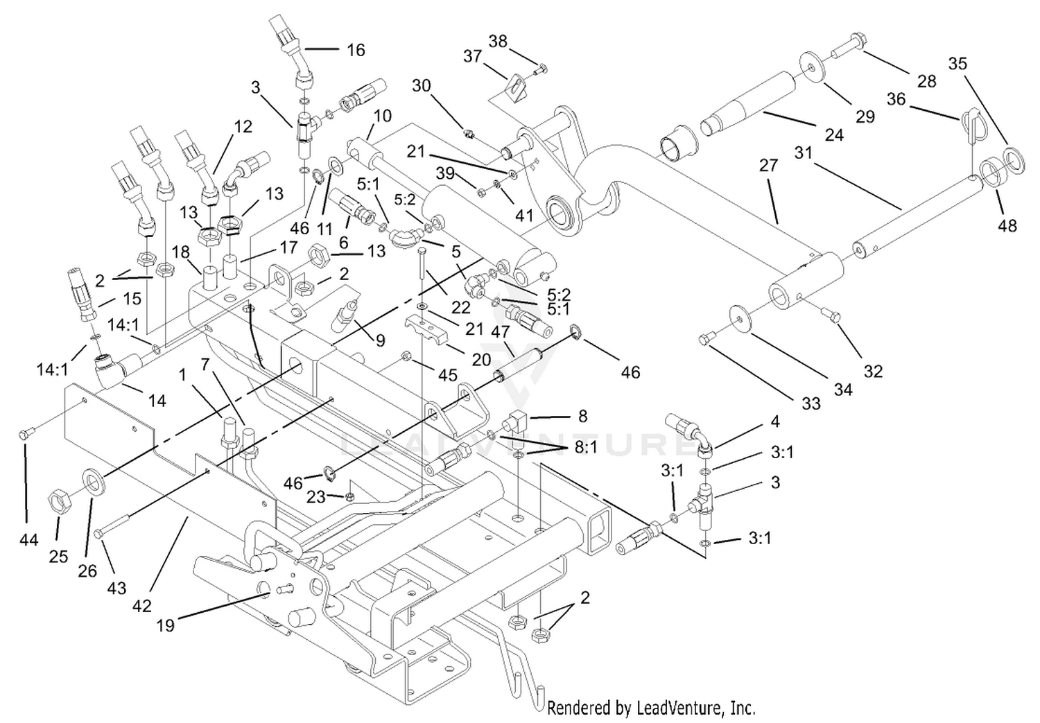Rear Lift Arm Assembly