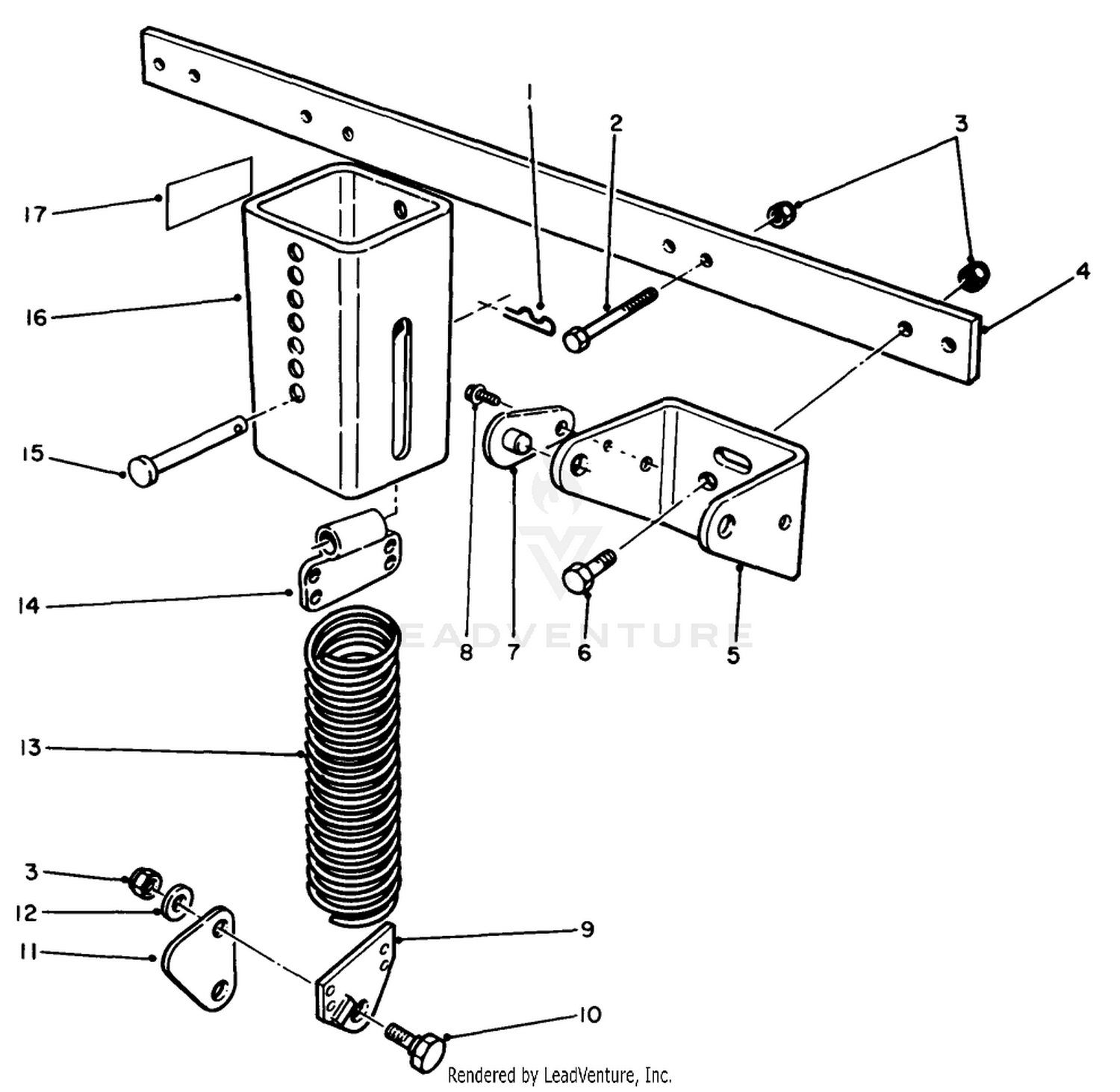 72" Counter Balance Kit Model No. 30714