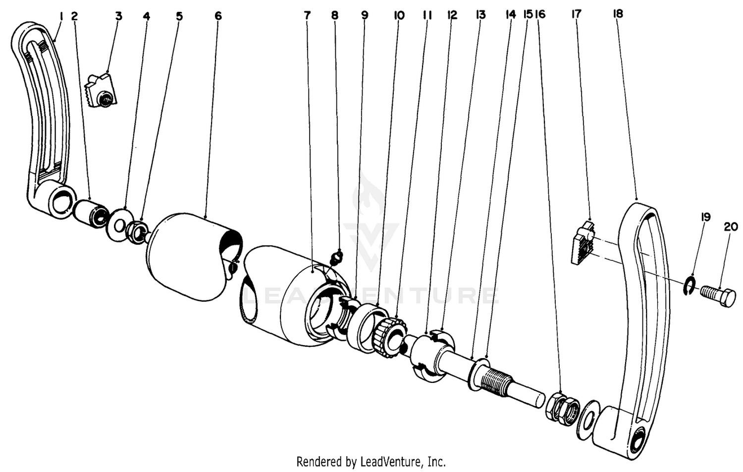 Roller  Bracket Assembly