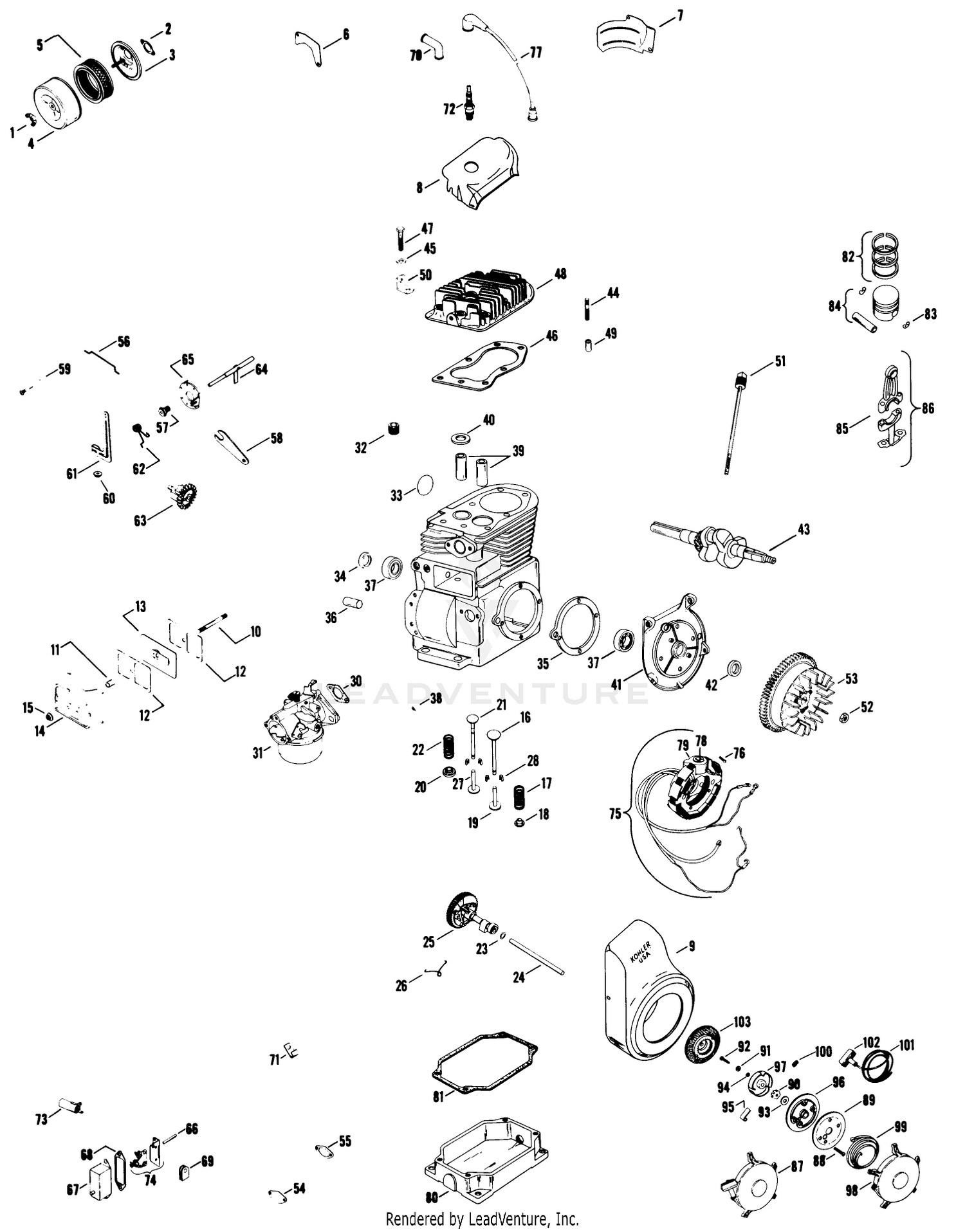 Assembly diagram