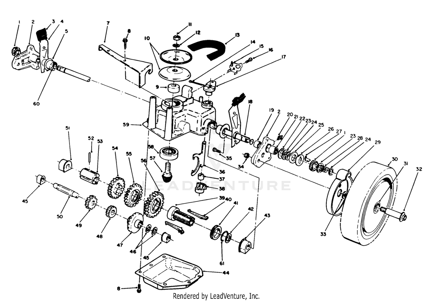 Gear Case Assembly