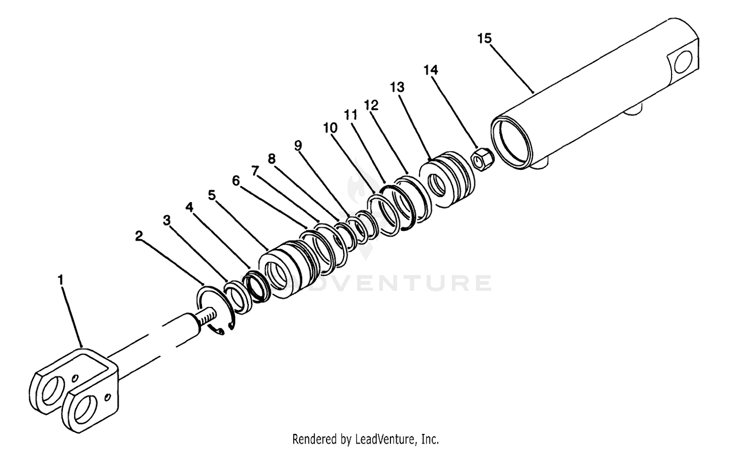 Hydraulic Cylinder No. 86-5580
