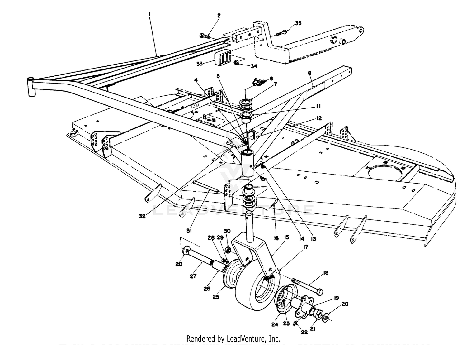 62" CUTTING UNIT MODEL NO. 30564 (Continued)