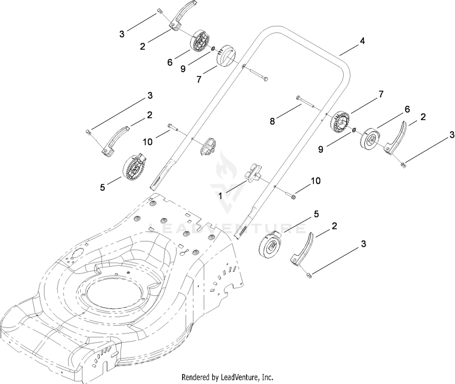 Lower Handle Assembly