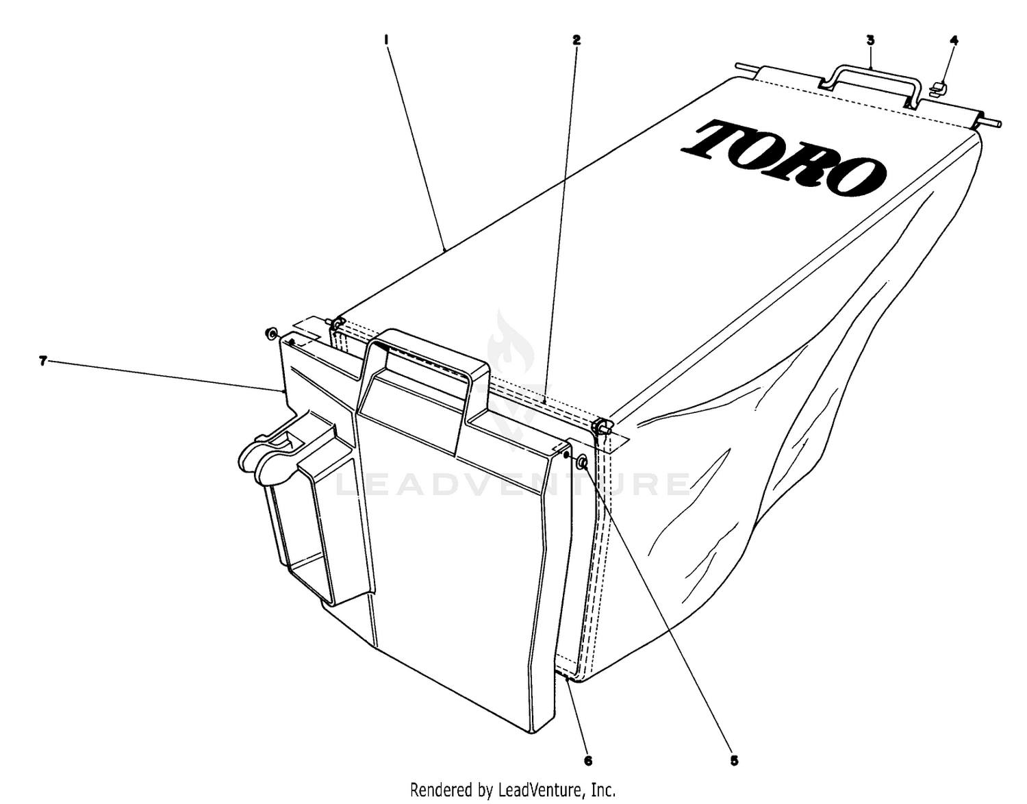 Grass Bag Assembly