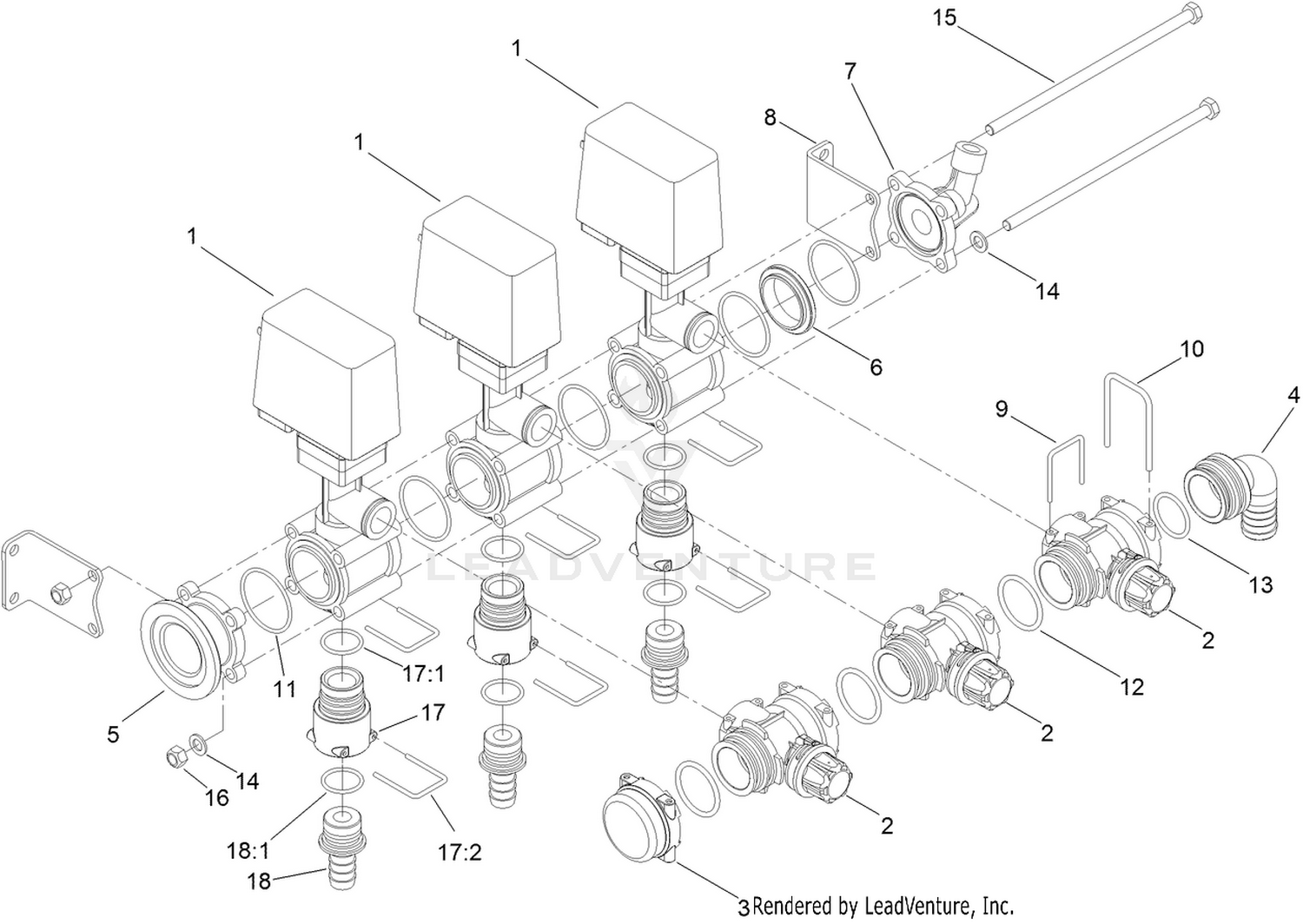 Boom Manifold Assembly
