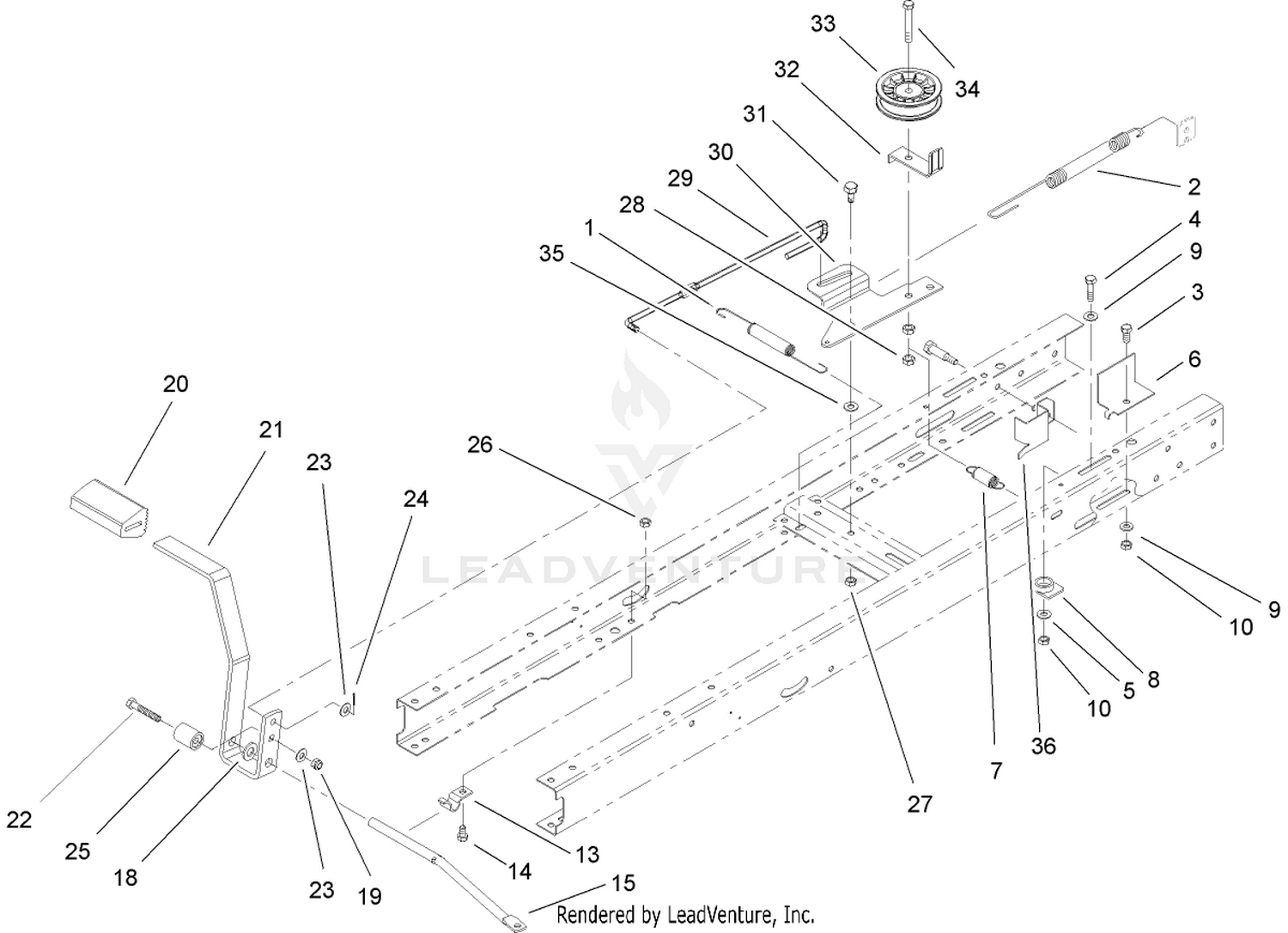 Traction Clutching Assembly