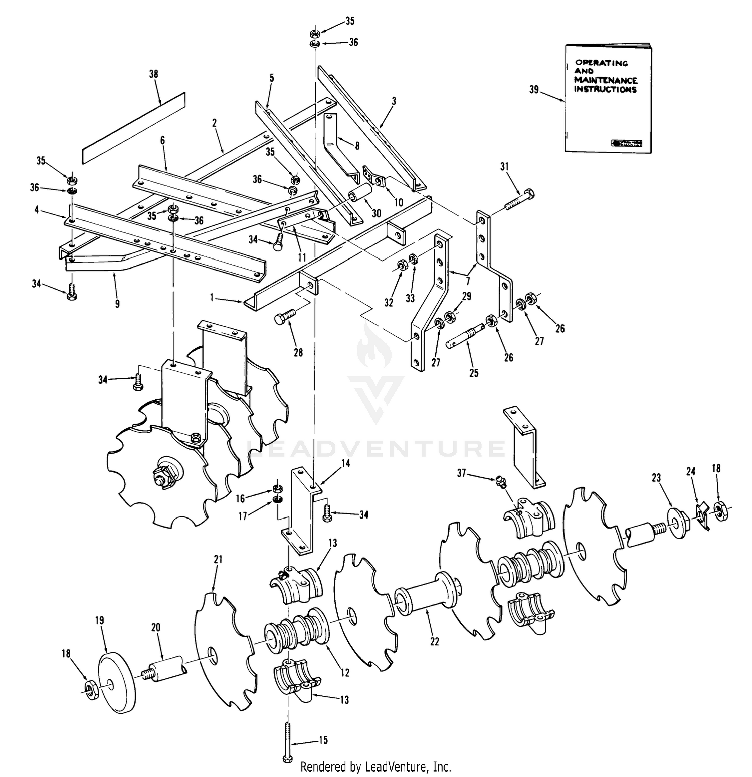 Disc-50 In. (127 Cm) Vehicle Identification Number 87-50ds01