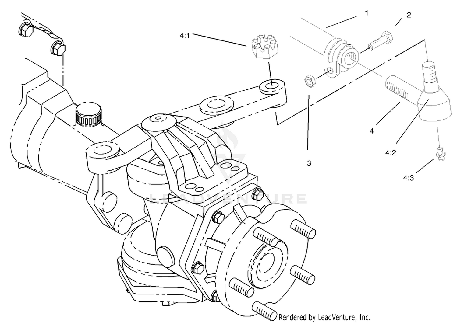 Tie Rod Assembly No. 98-3871-03