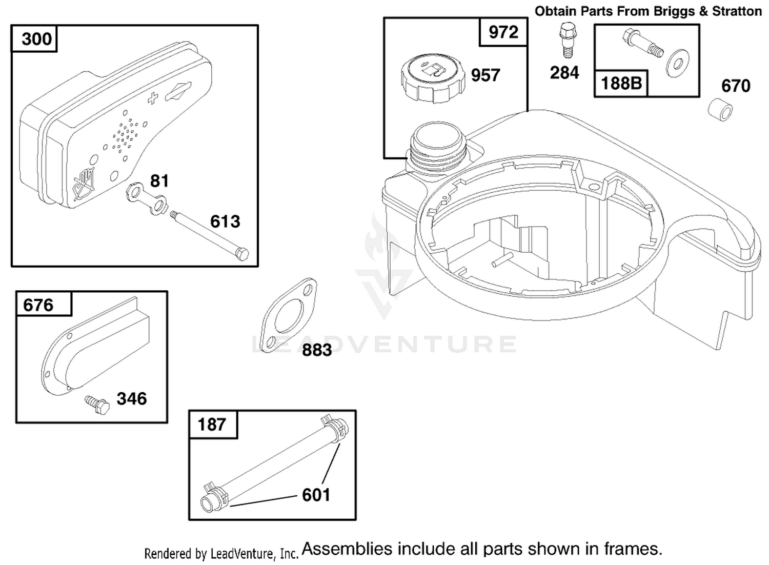 Engine Briggs  Stratton Model 12f802-0667-01 8