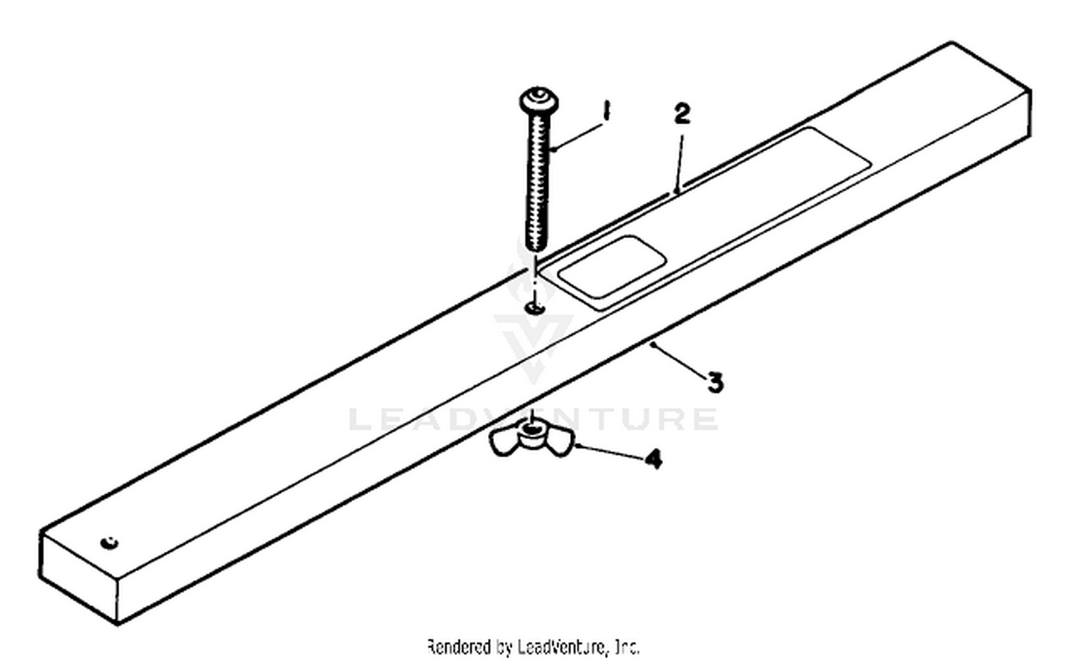 Special Tools-Gauge Bar Assembly No. 59-7900