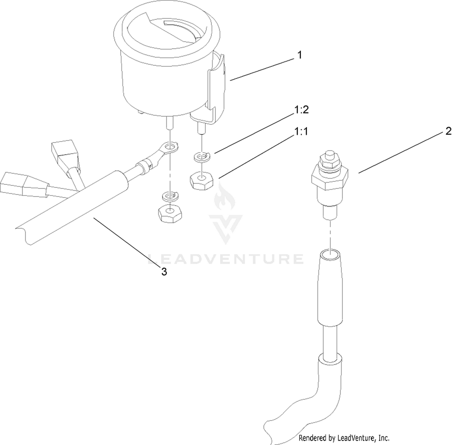 Temperature Sender Kit Assembly