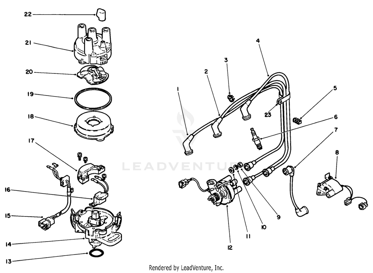DISTRIBUTOR ASSEMBLY