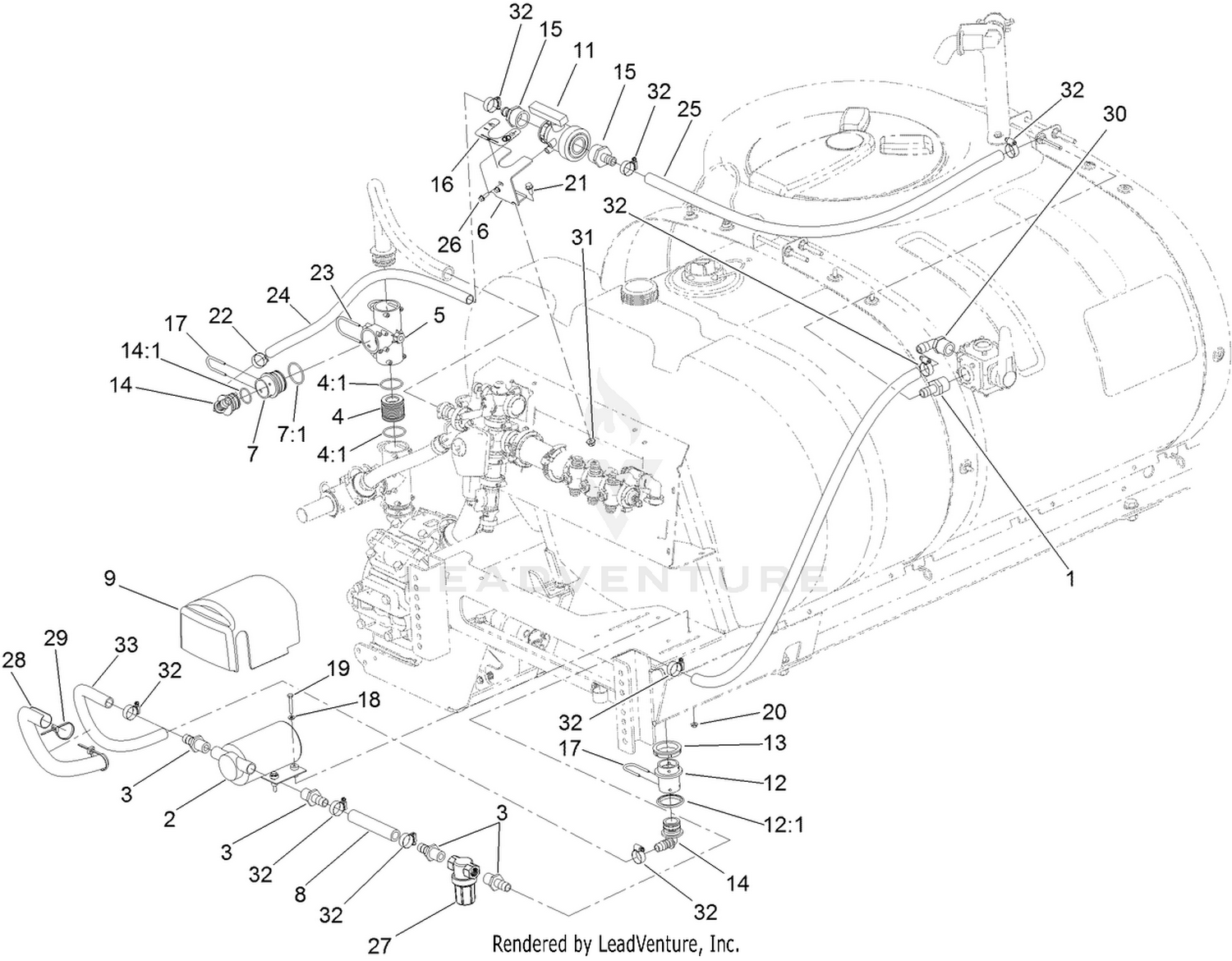 EU Compliance Kit Hose Assembly