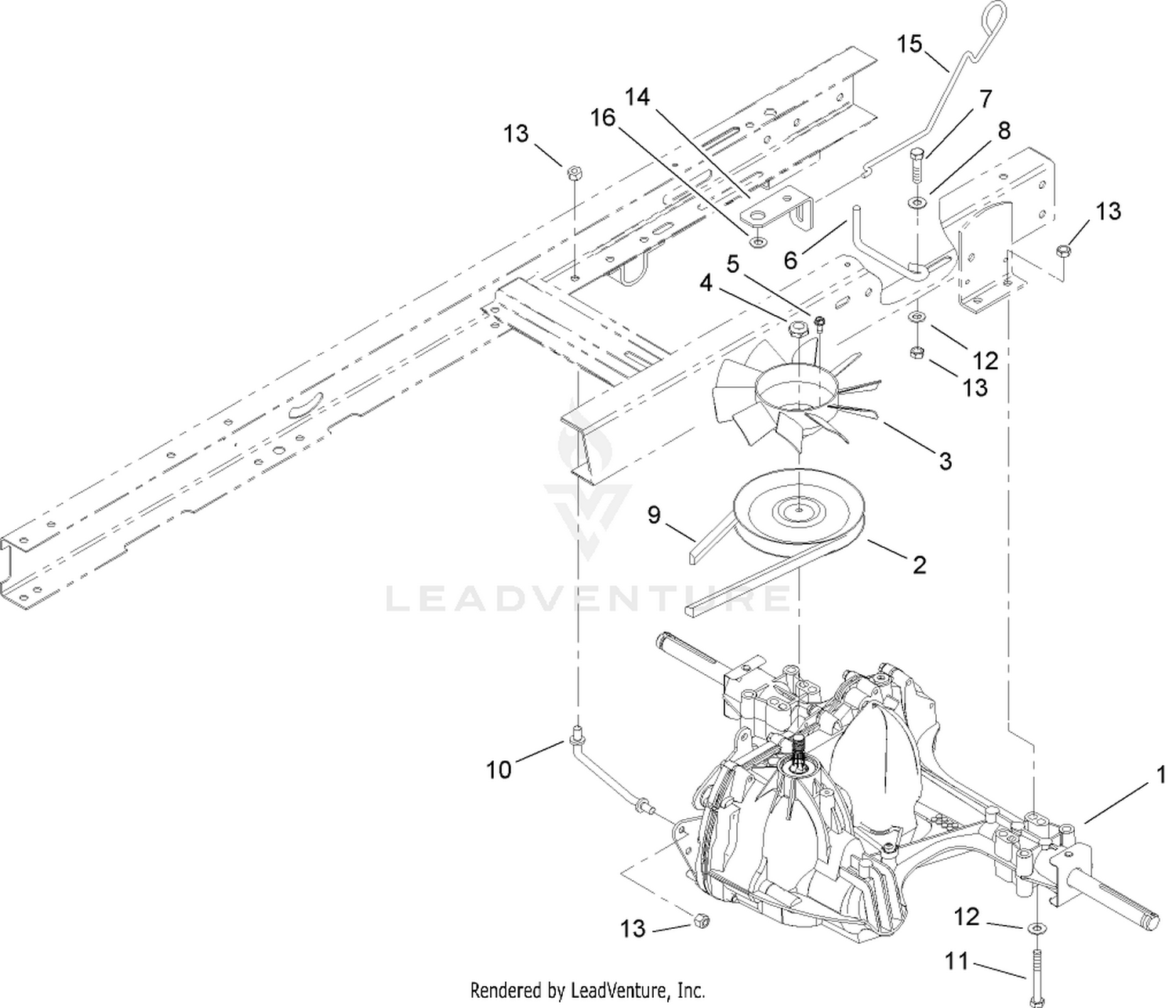Hydro Transaxle Assembly