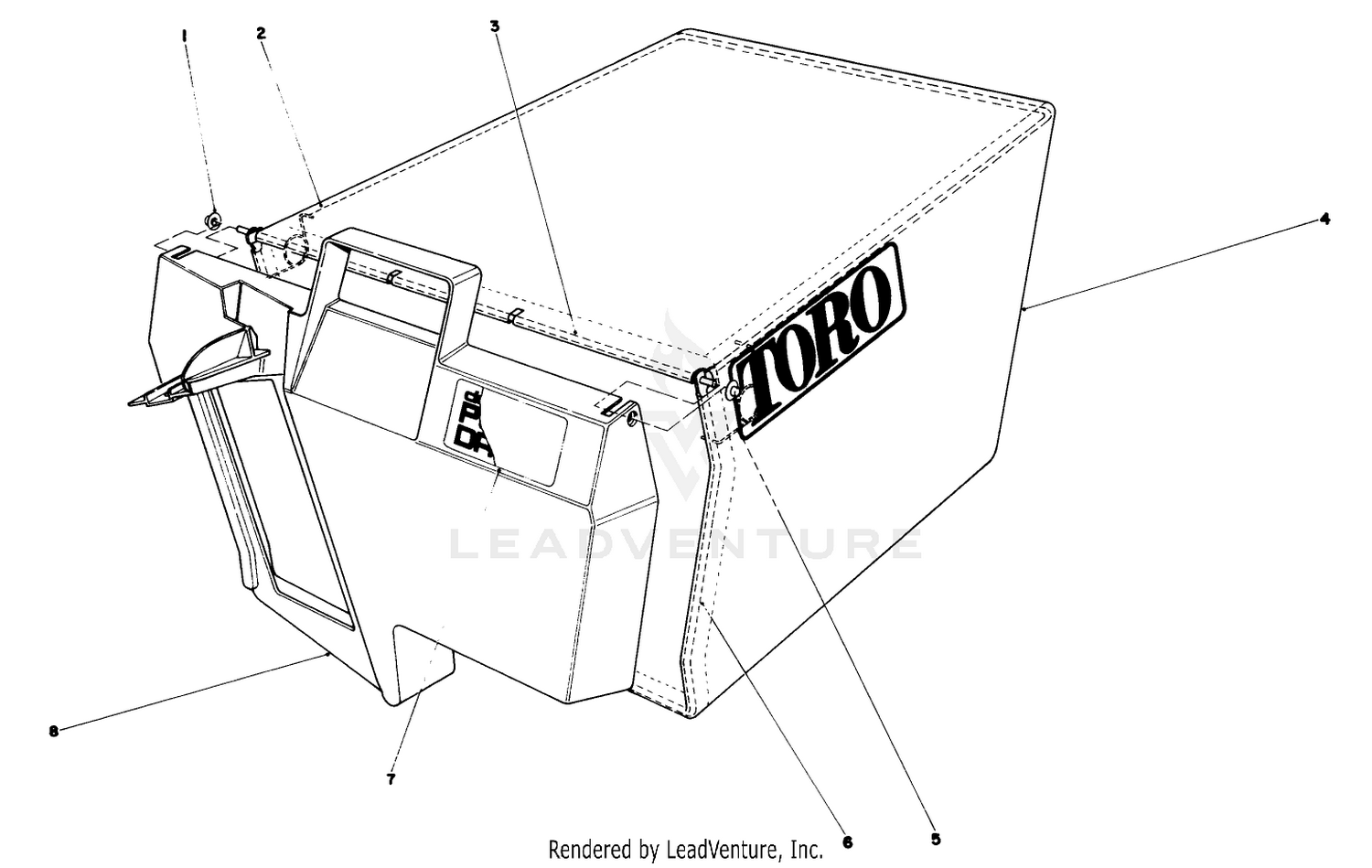 Grass Bag Assembly No. 11-0189