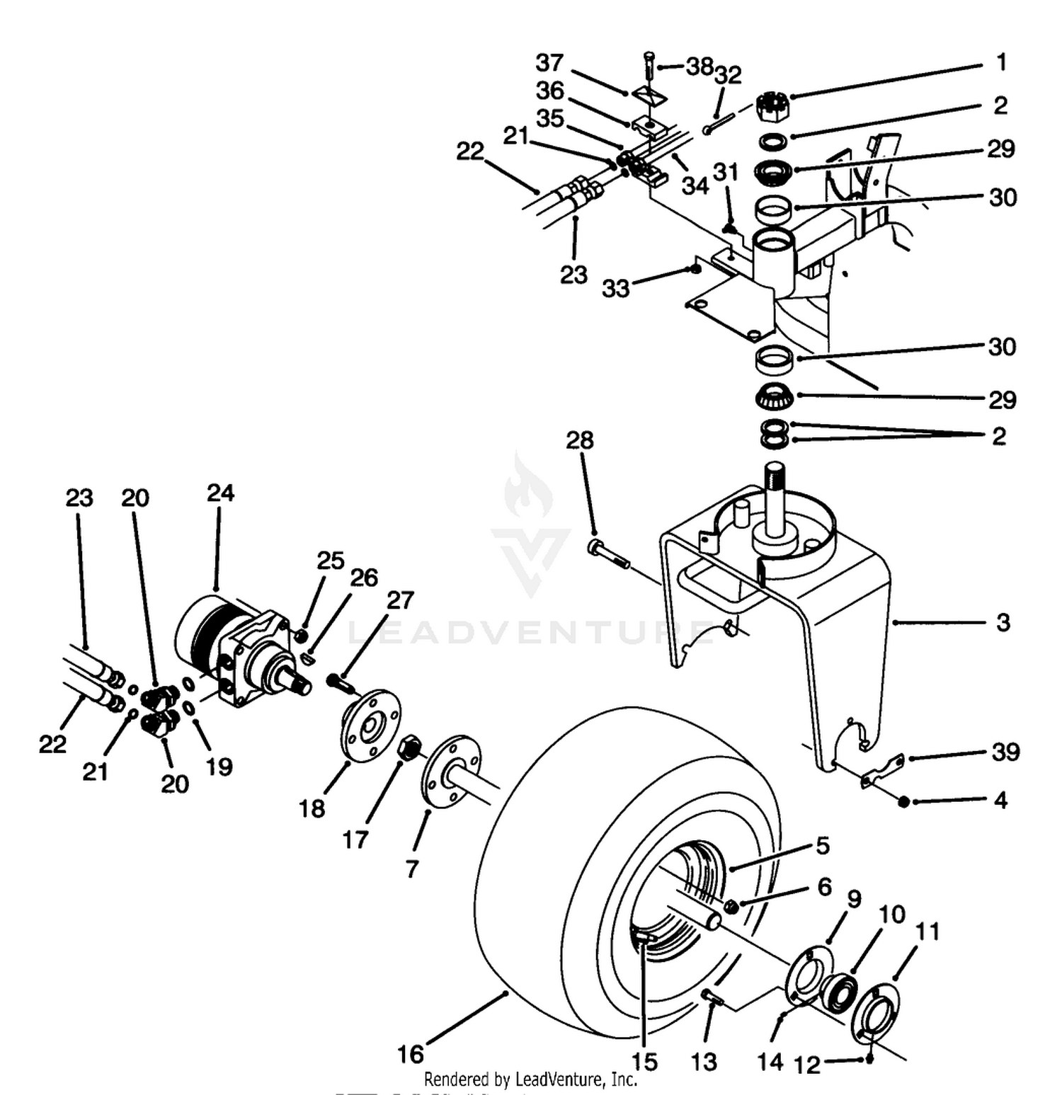 Front Wheel Assembly