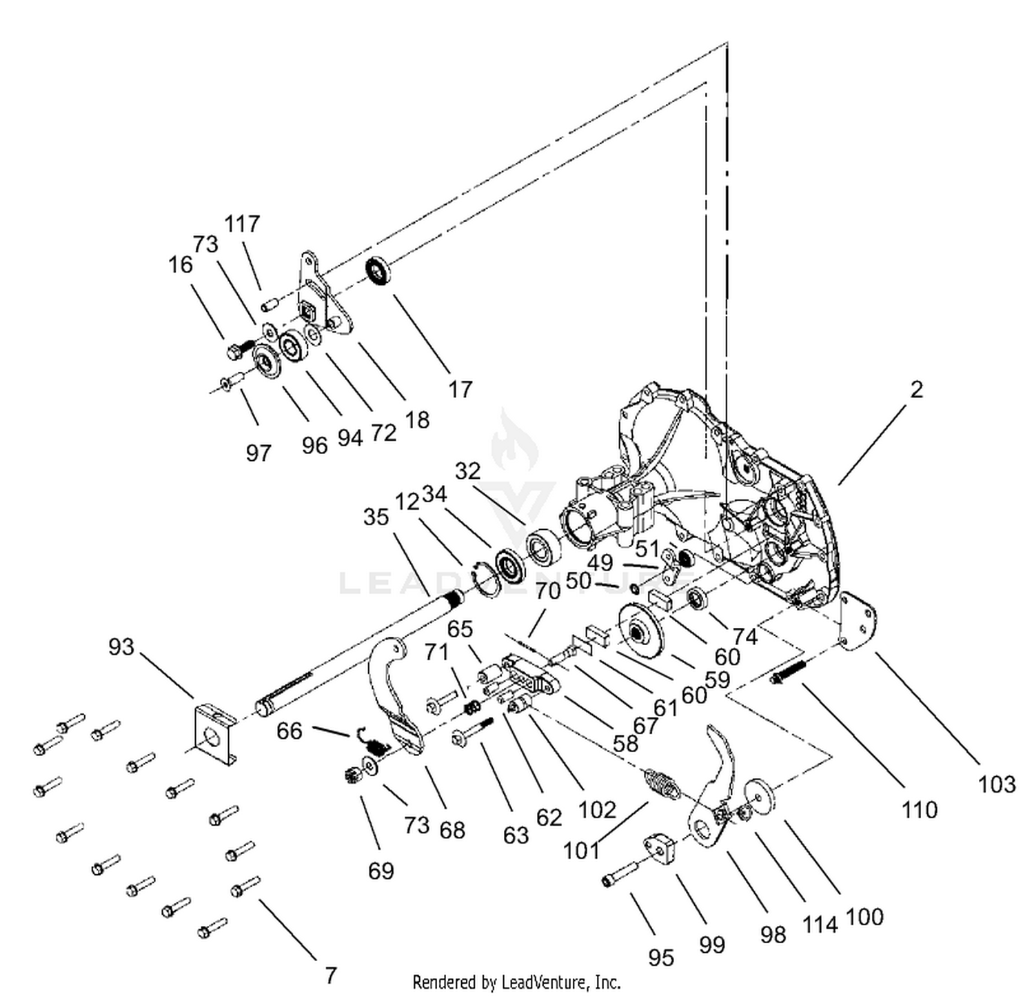 Housing and Bearing Assembly
