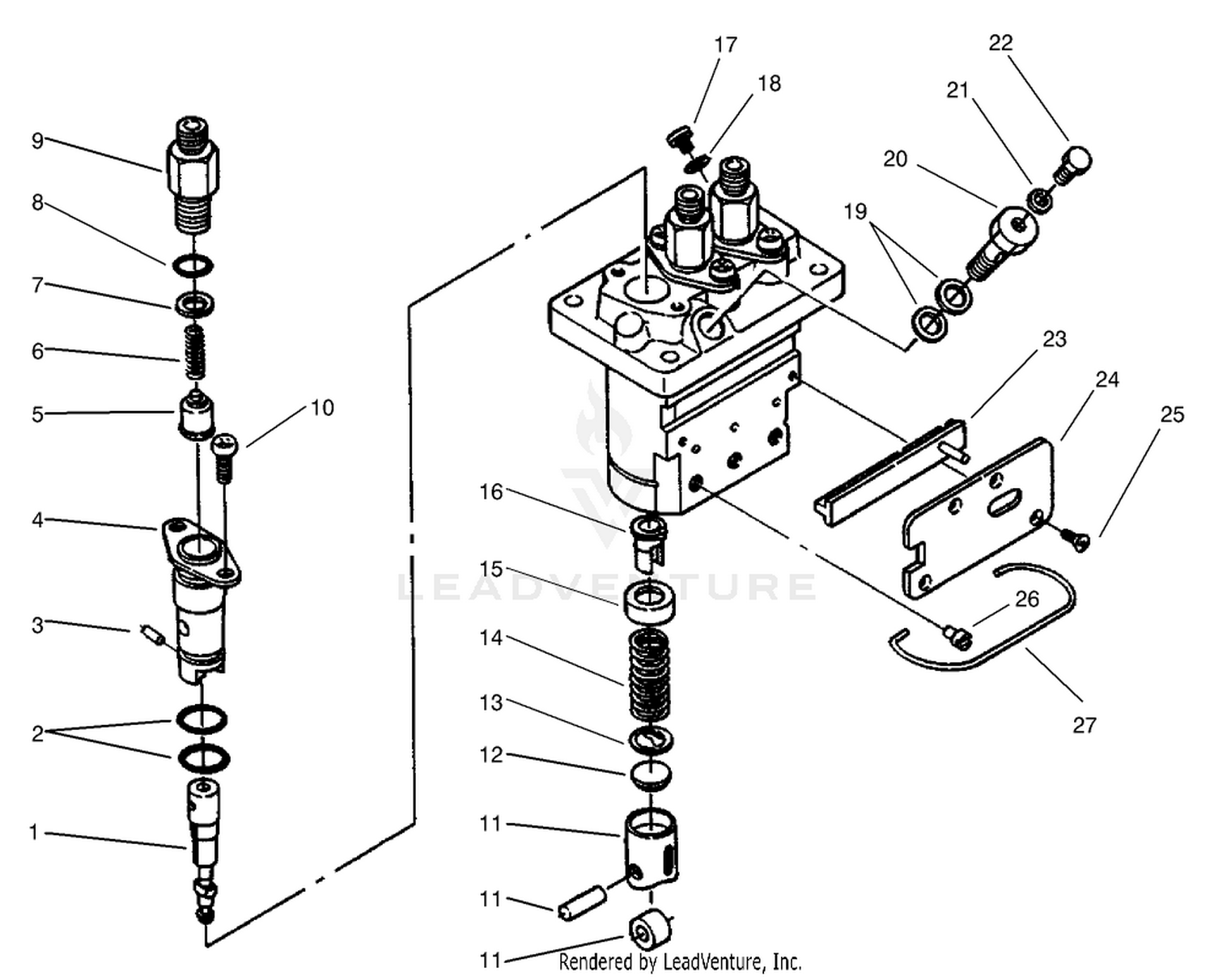 Injection Pump Assembly No. 98-9643