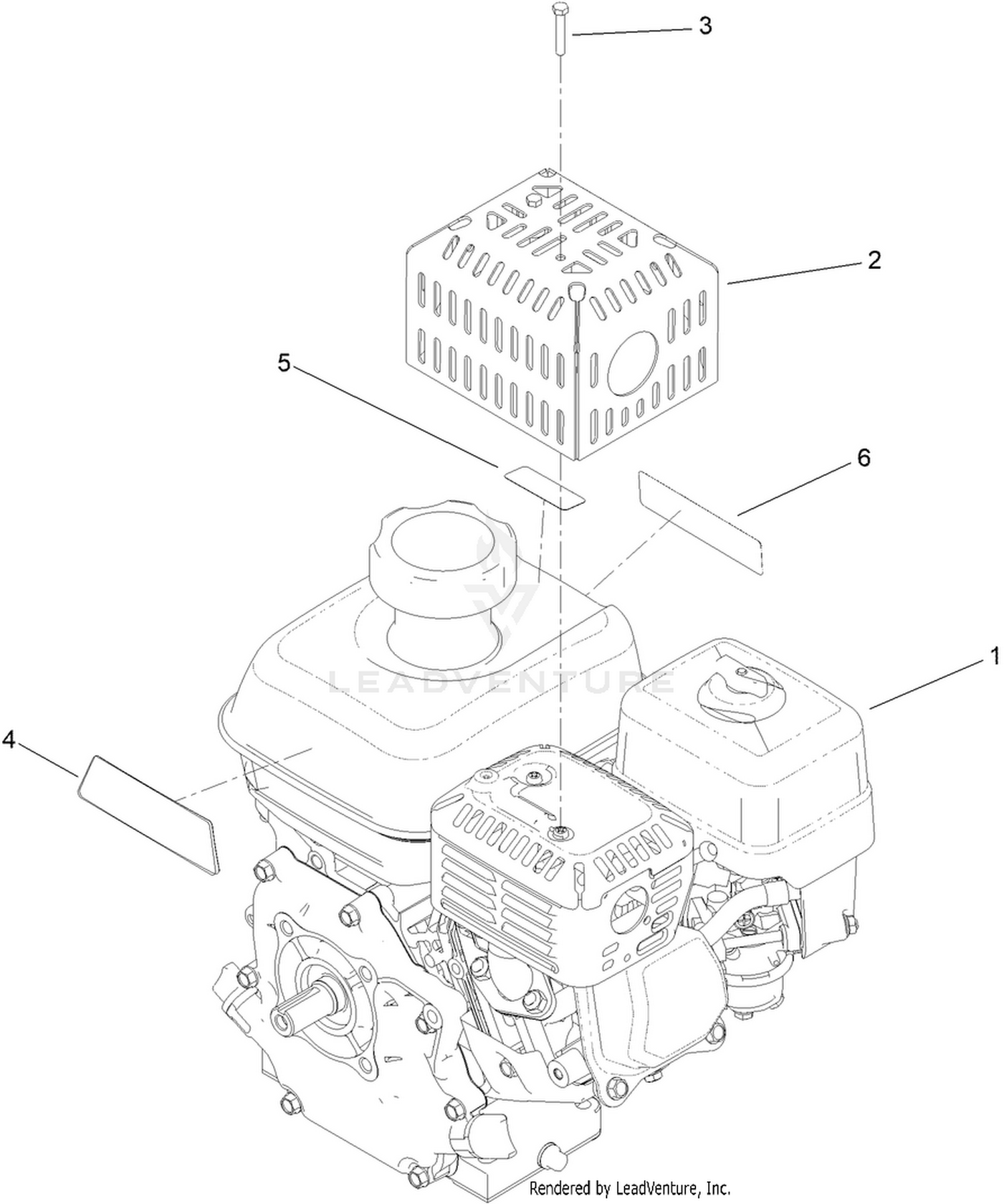 Engine Assembly No. 161-7372