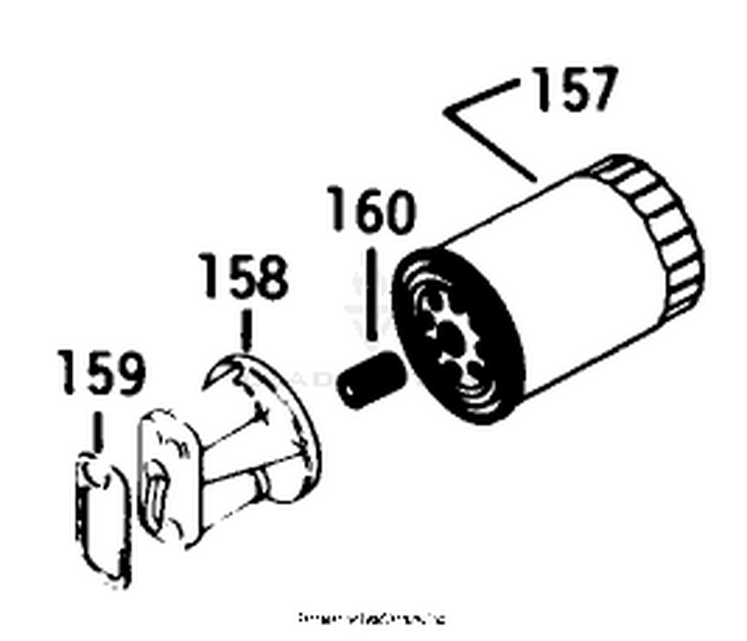 Oil Filter-Engine Model No. K582qs Type No. Ps-36315