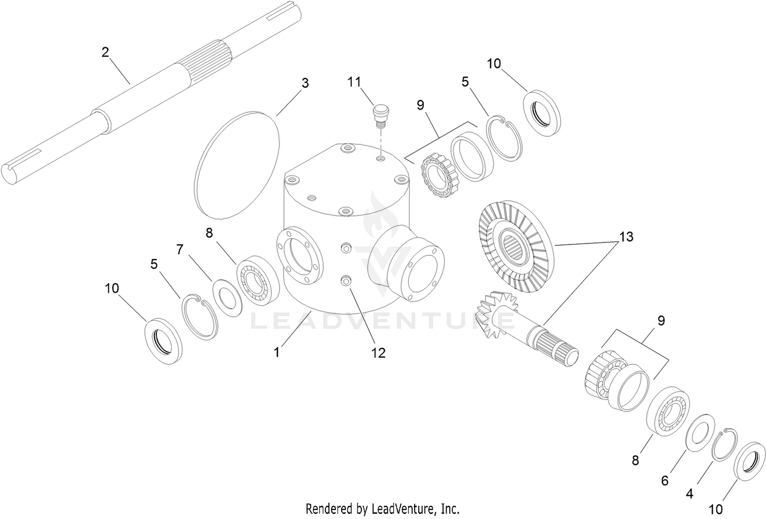 Gearbox Assembly No. SG507000-03