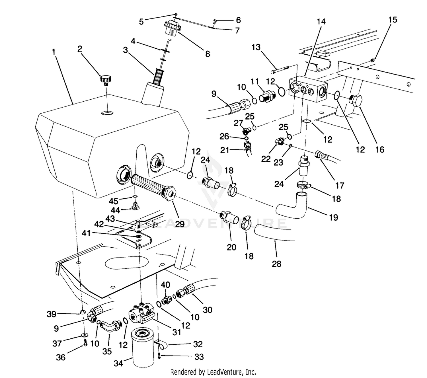 Hydraulic Reservoir Assembly