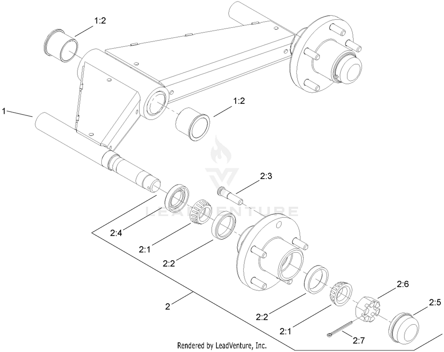 Bushing and Hub Assembly