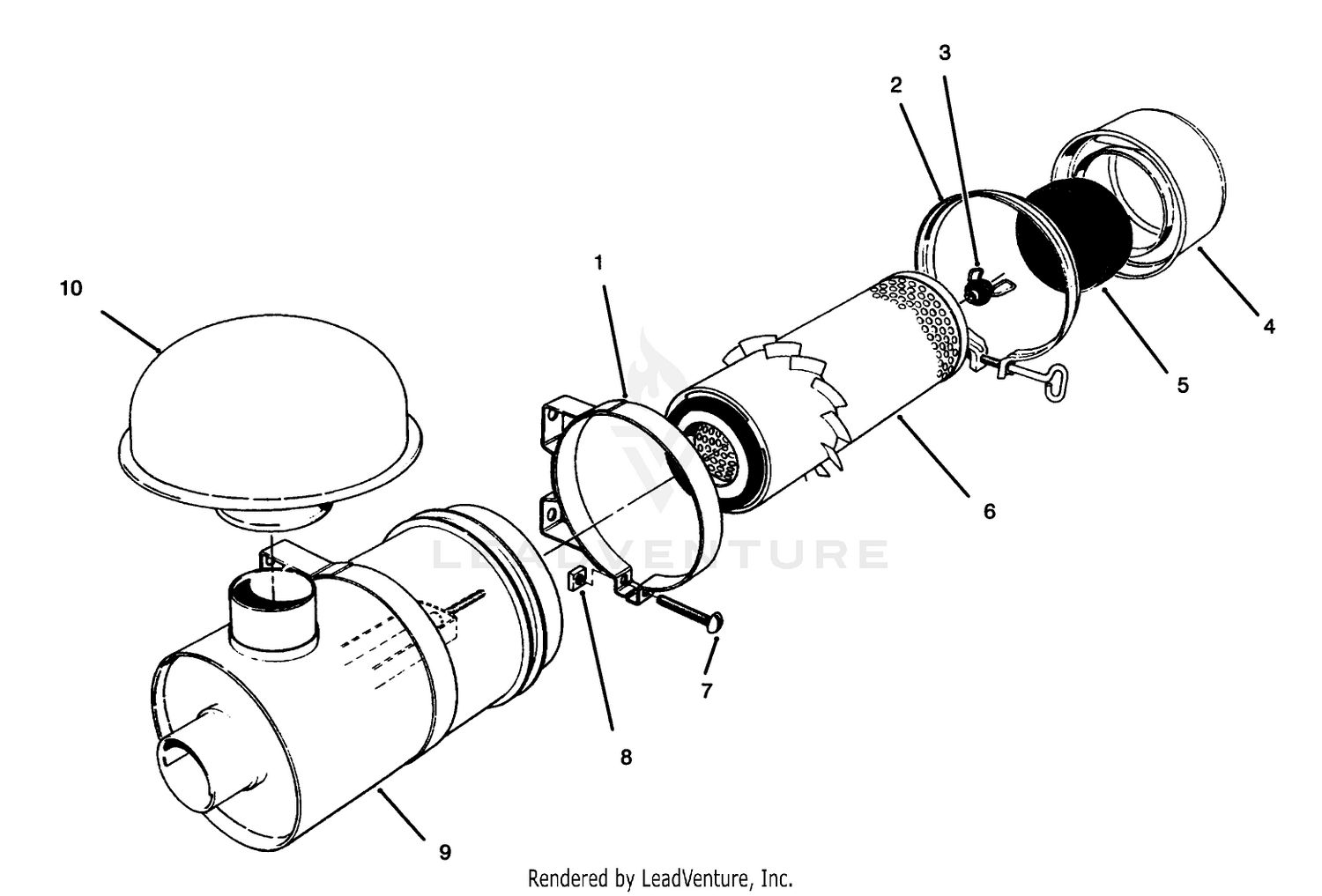 Air Cleaner, Model No. 11-4659