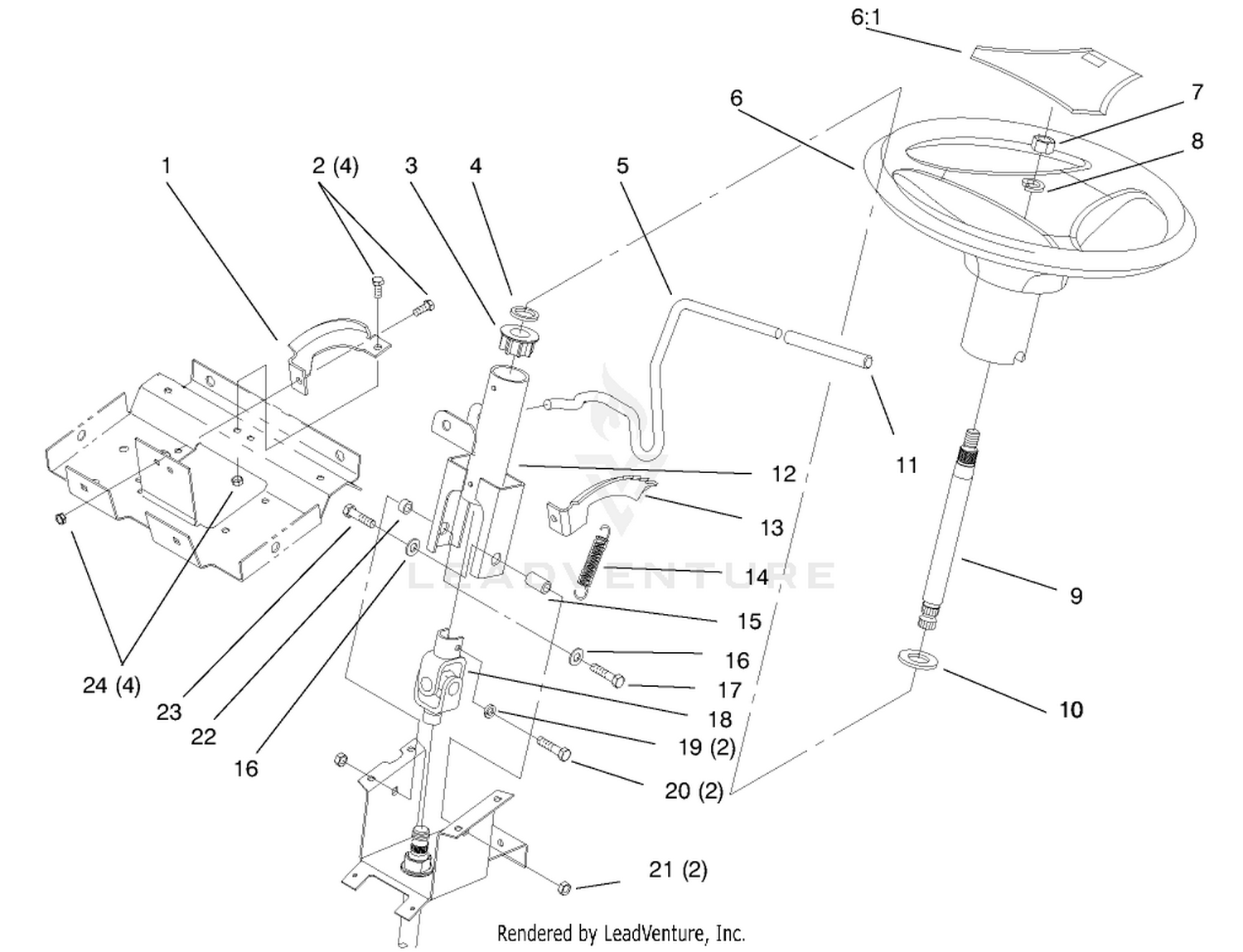 Steering Wheel And Tilt