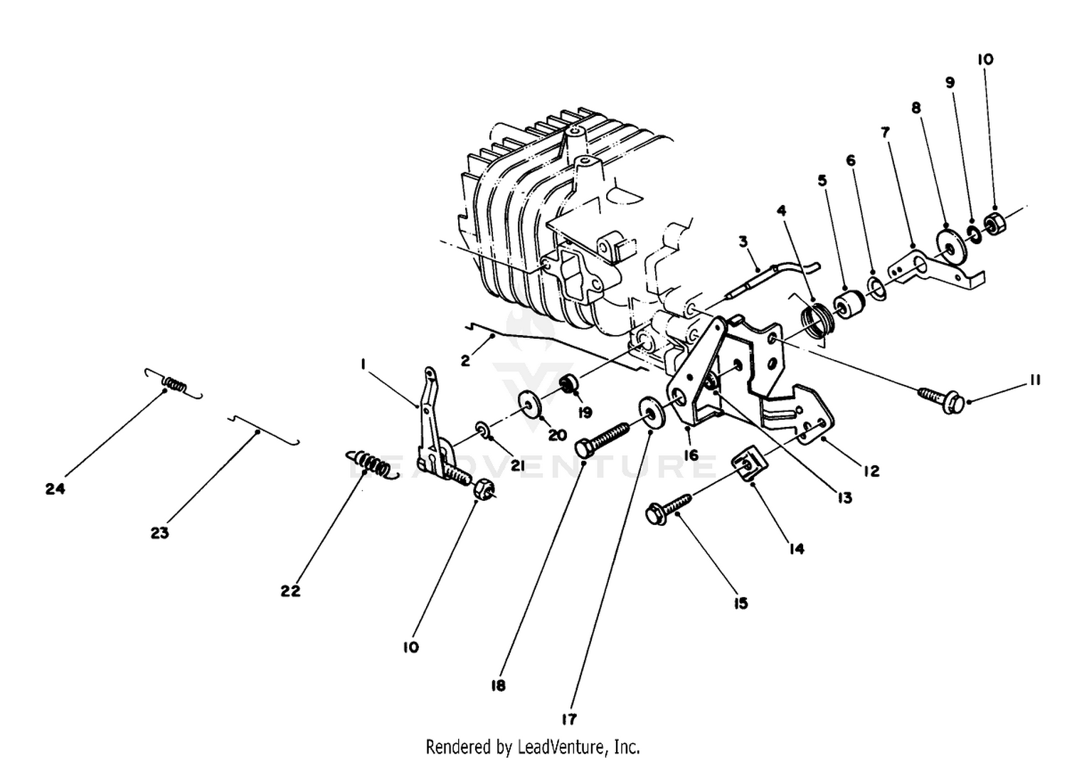 Governor Assembly (engine No. 47pf5) (engine No. 47pg6)