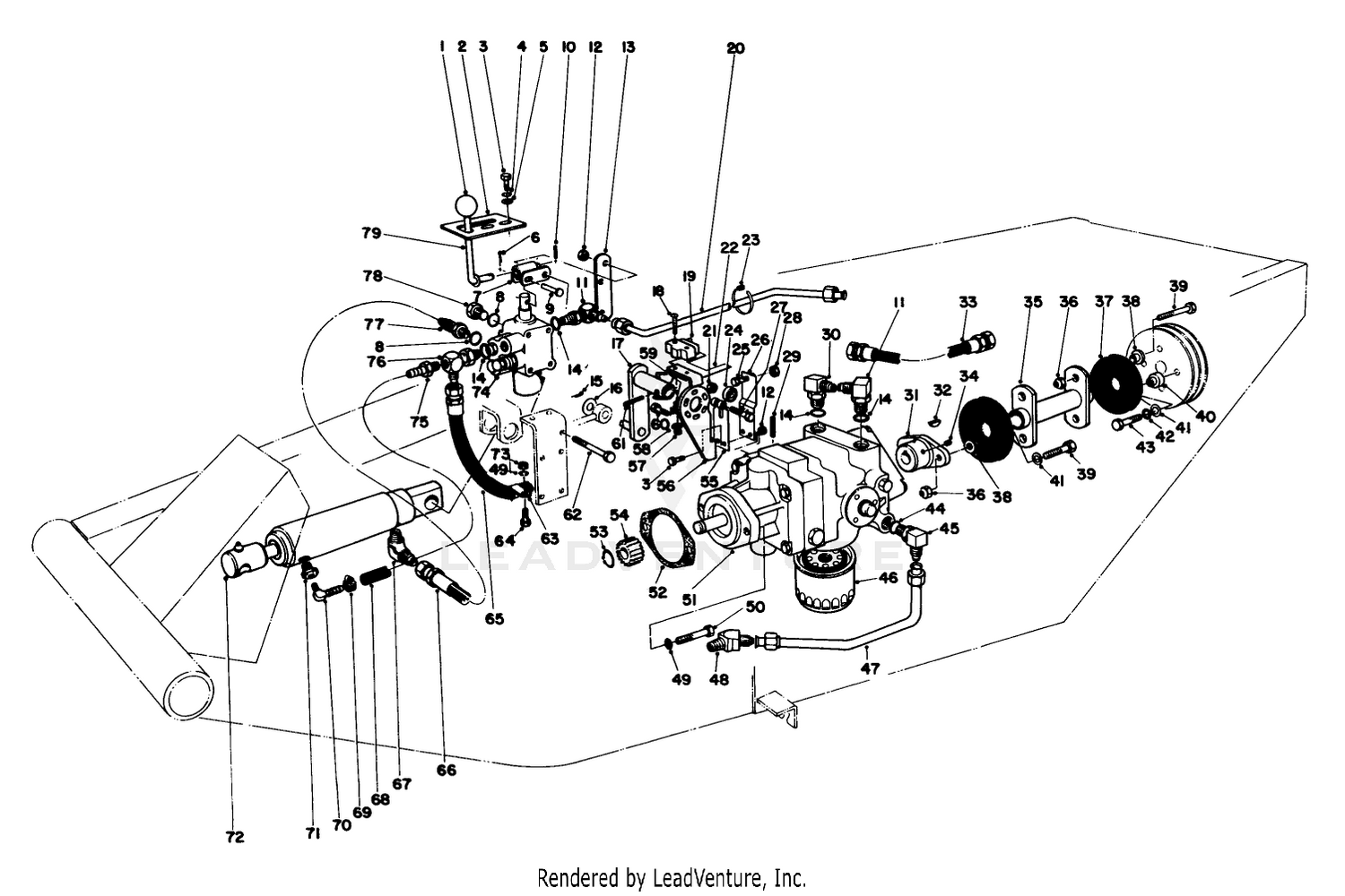 Hydrostatic Transmission  Valve Assembly
