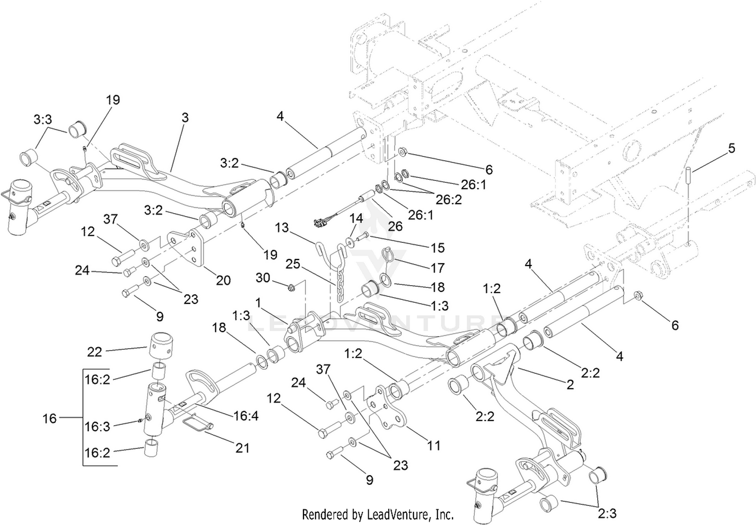 Front Lift Arm Assembly