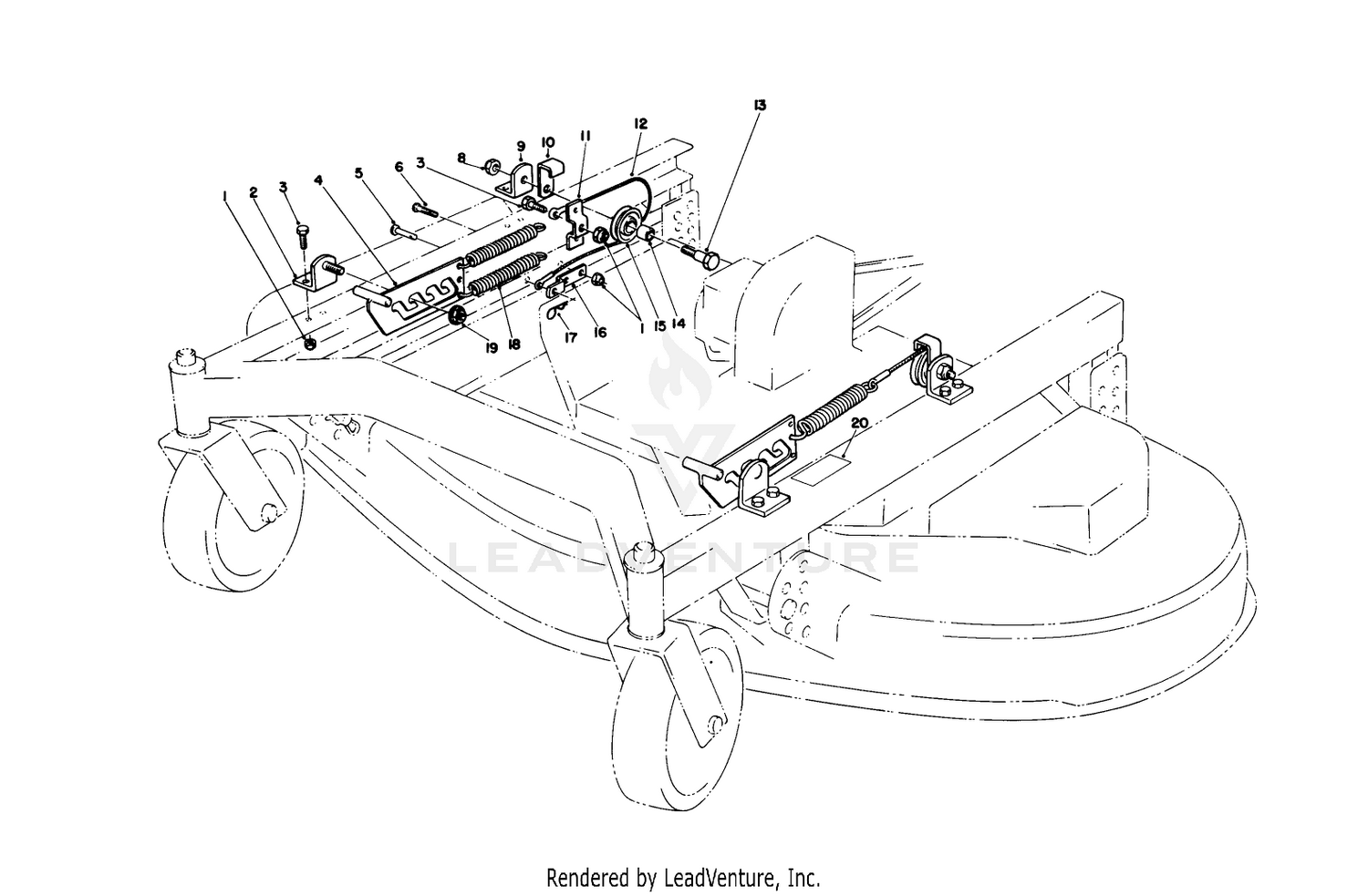 Cutting Unit Flotation Kit (for Cutting Units 30544  30753)