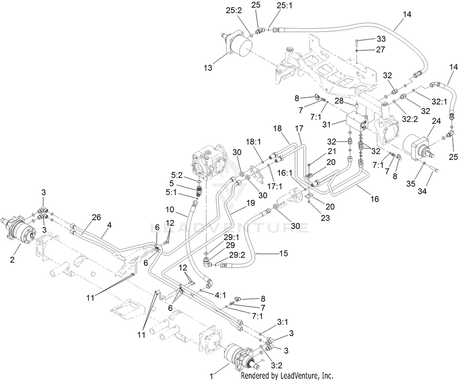 Hydraulic Drive Assembly